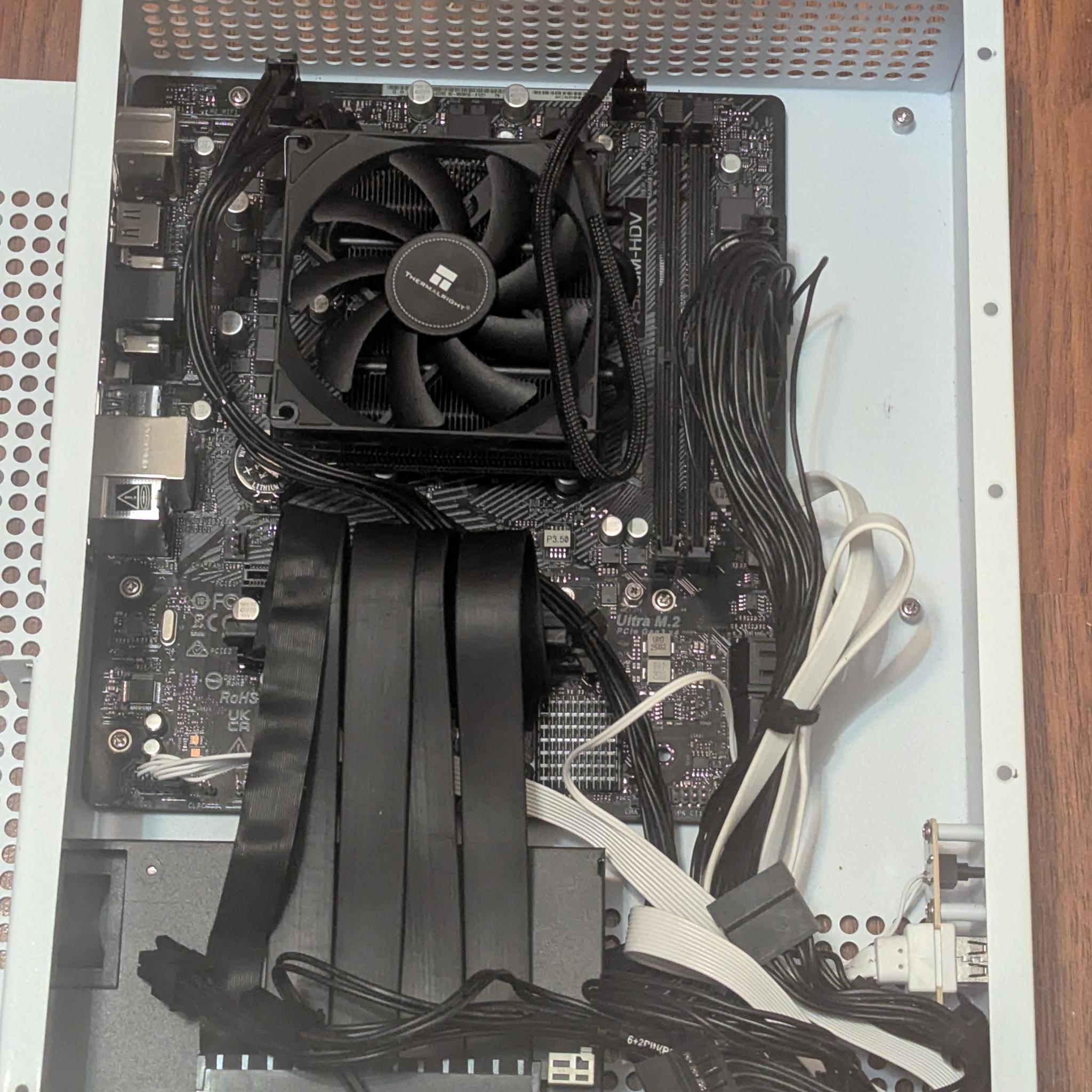 Unfinished SFF PC