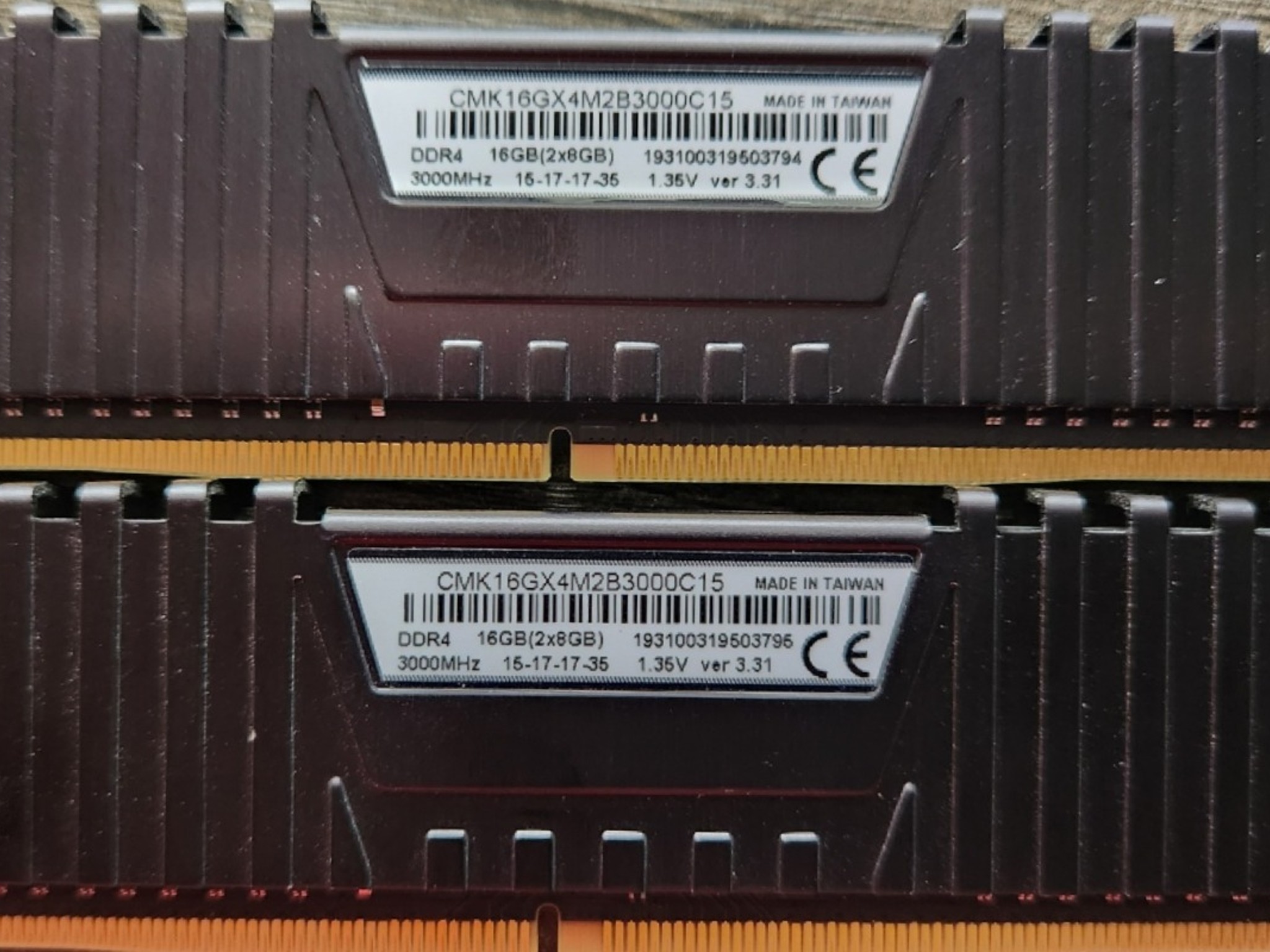 Corsair Vengeance LPX 16GB (2x8GB) DDR4 DRAM 3000MHz C15