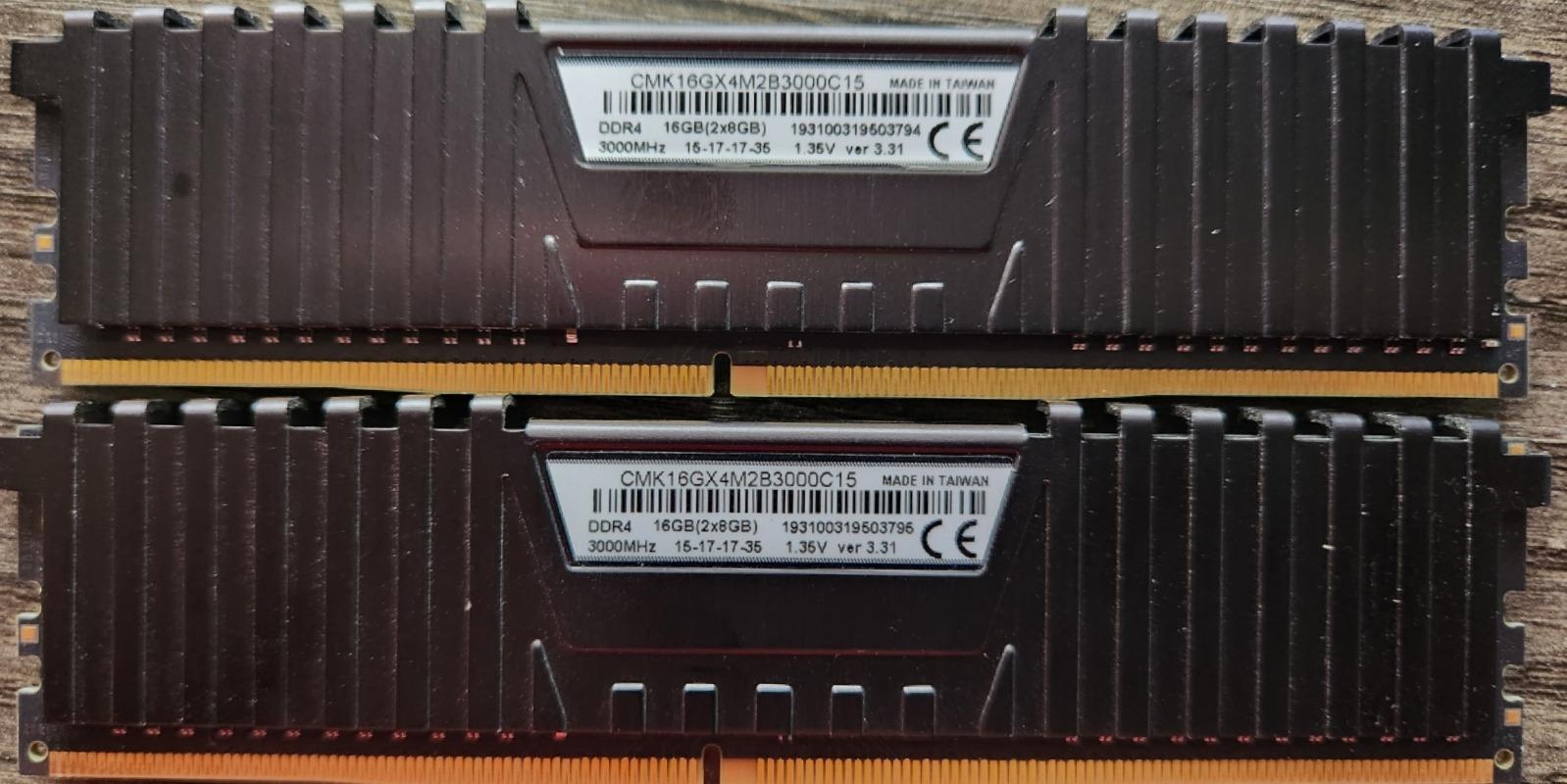 Corsair Vengeance LPX 16GB (2x8GB) DDR4 DRAM 3000MHz C15