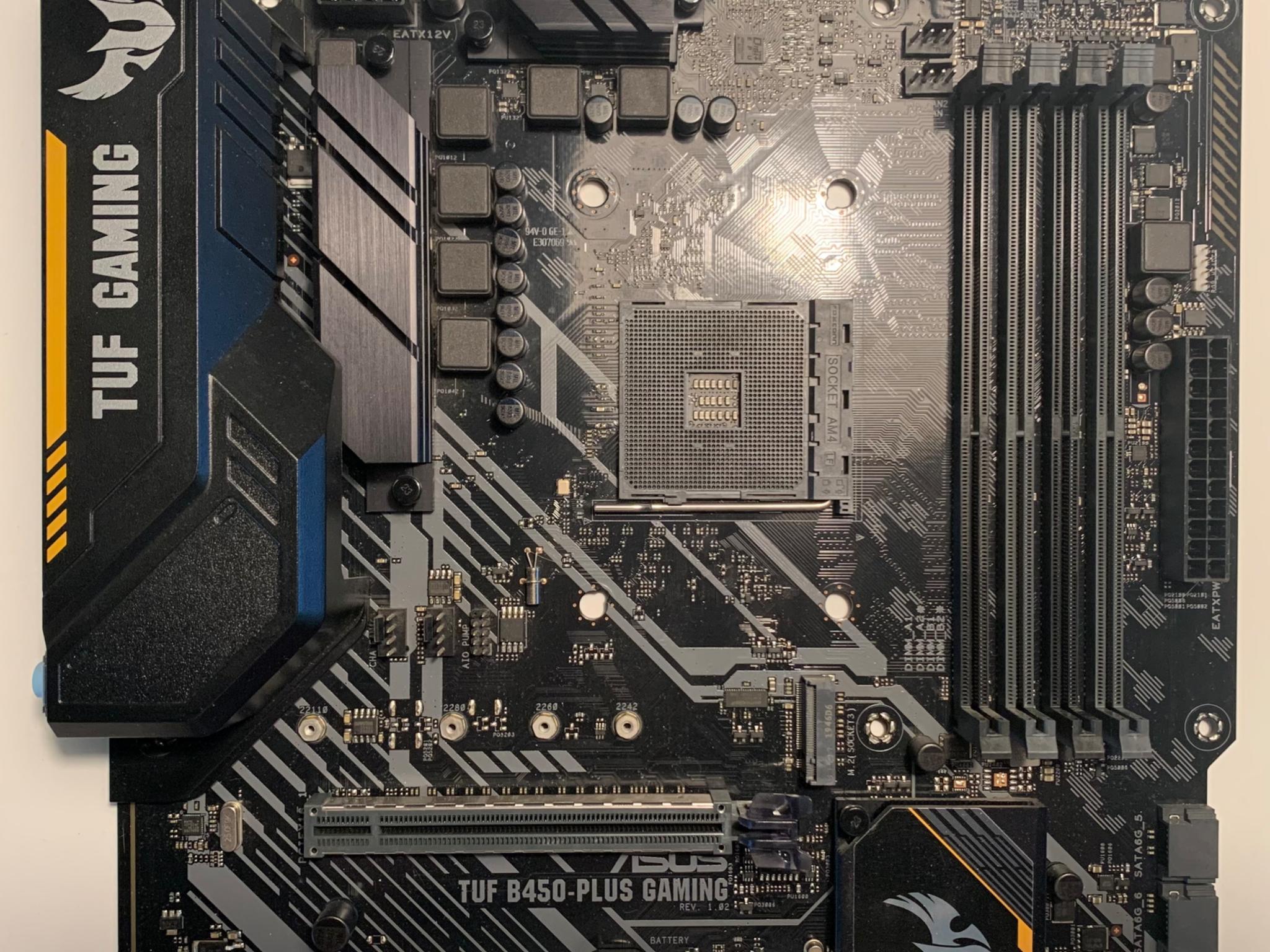 2 B450 Motherboards - FOR PARTS!!!