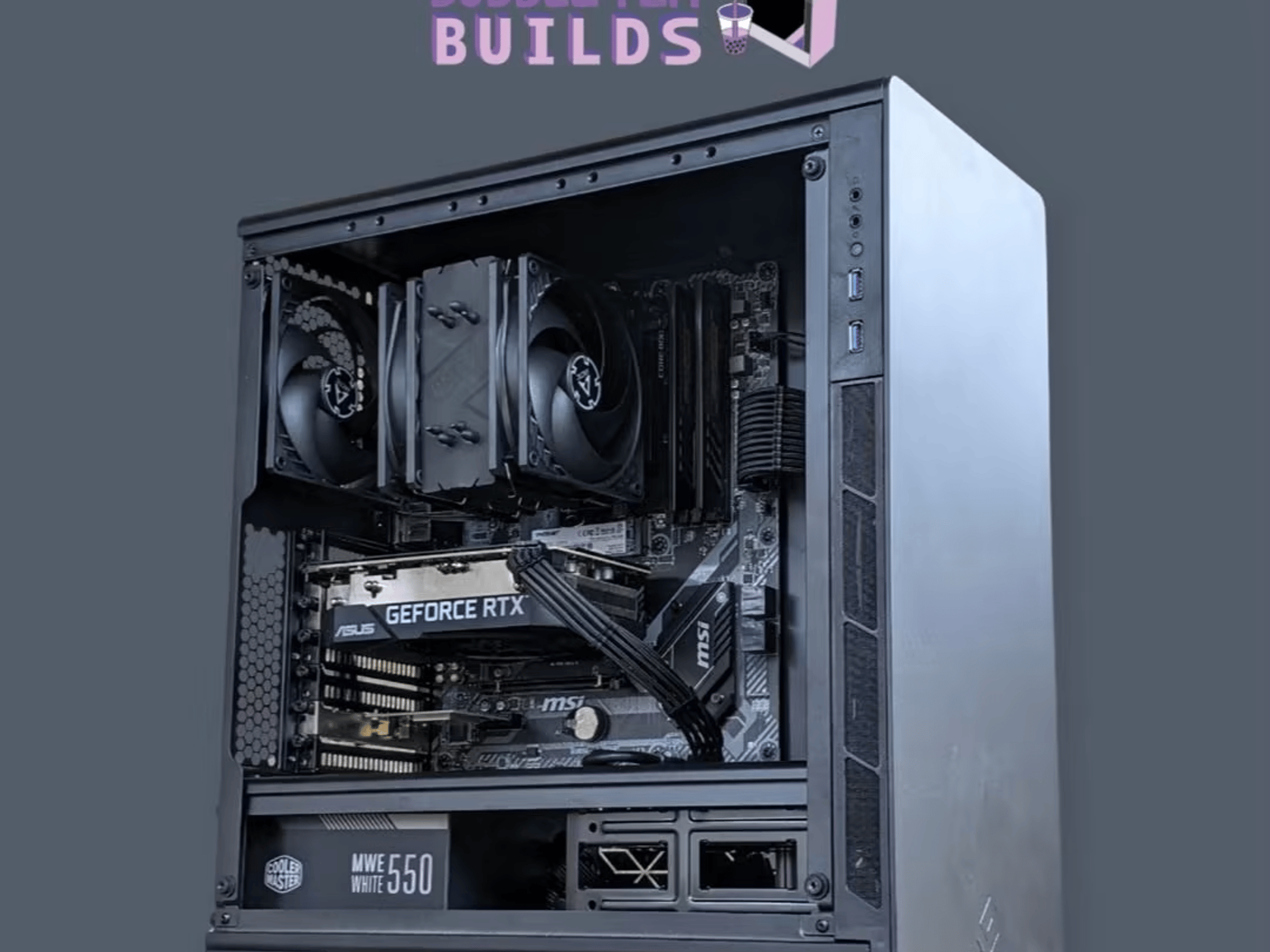 Norbit 🤓| Ryzen 5 2600, Rtx 3050 8GB Mid-Range Gaming and Streaming PC