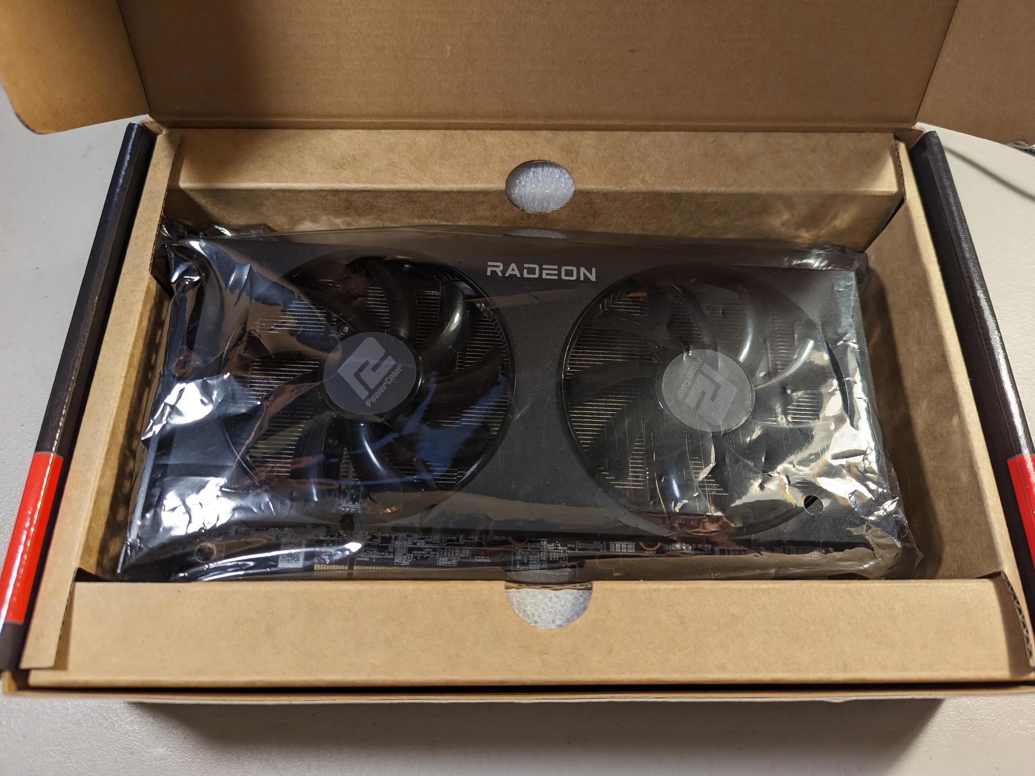 PowerColor Fighter Radeon RX 6700 XT 12 GB. Used, Perfect for SFF Cases! High FPS 1080p/60 FPS 1440p