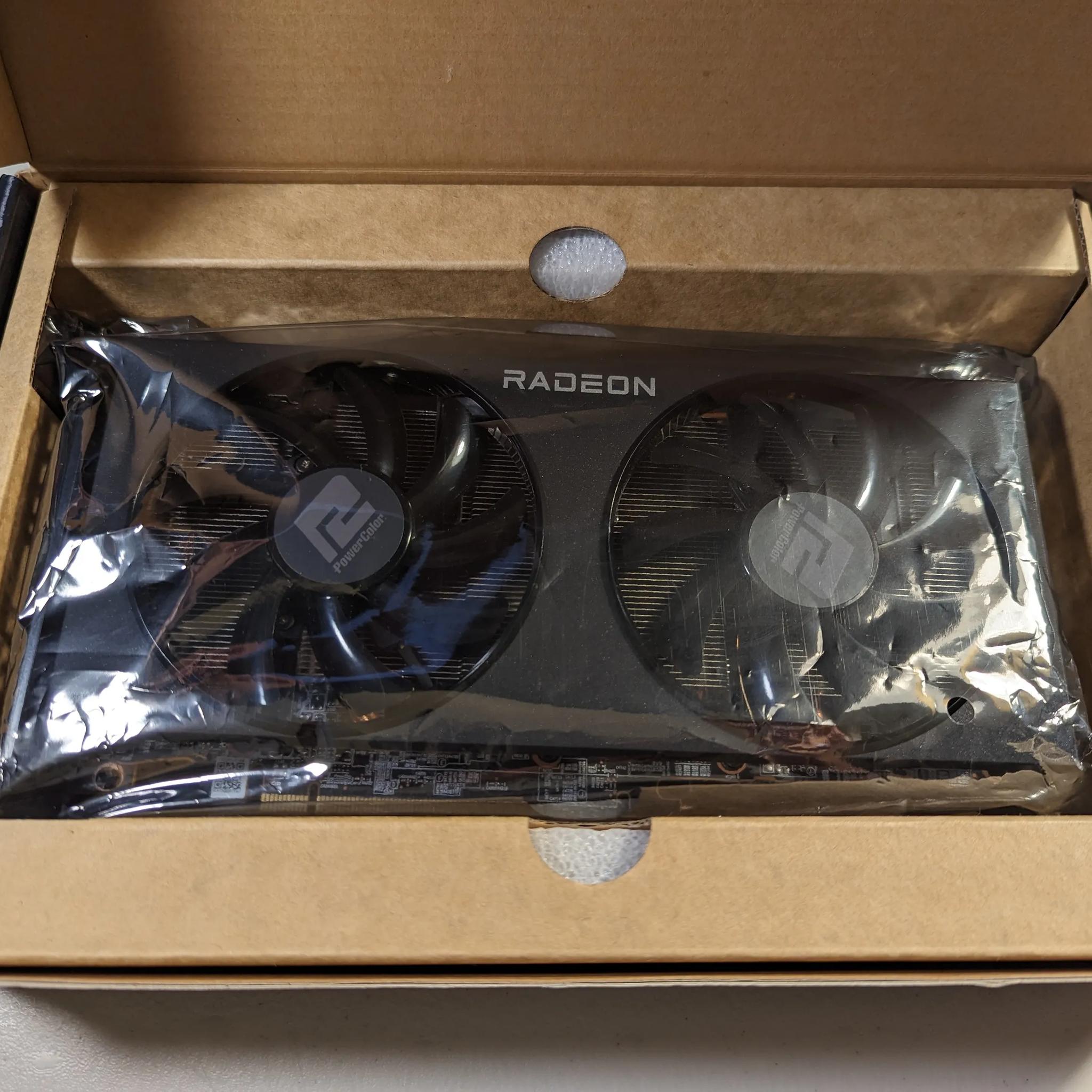 PowerColor Fighter Radeon RX 6700 XT 12 GB. Used, Perfect for SFF Cases! High FPS 1080p/60 FPS 1440p