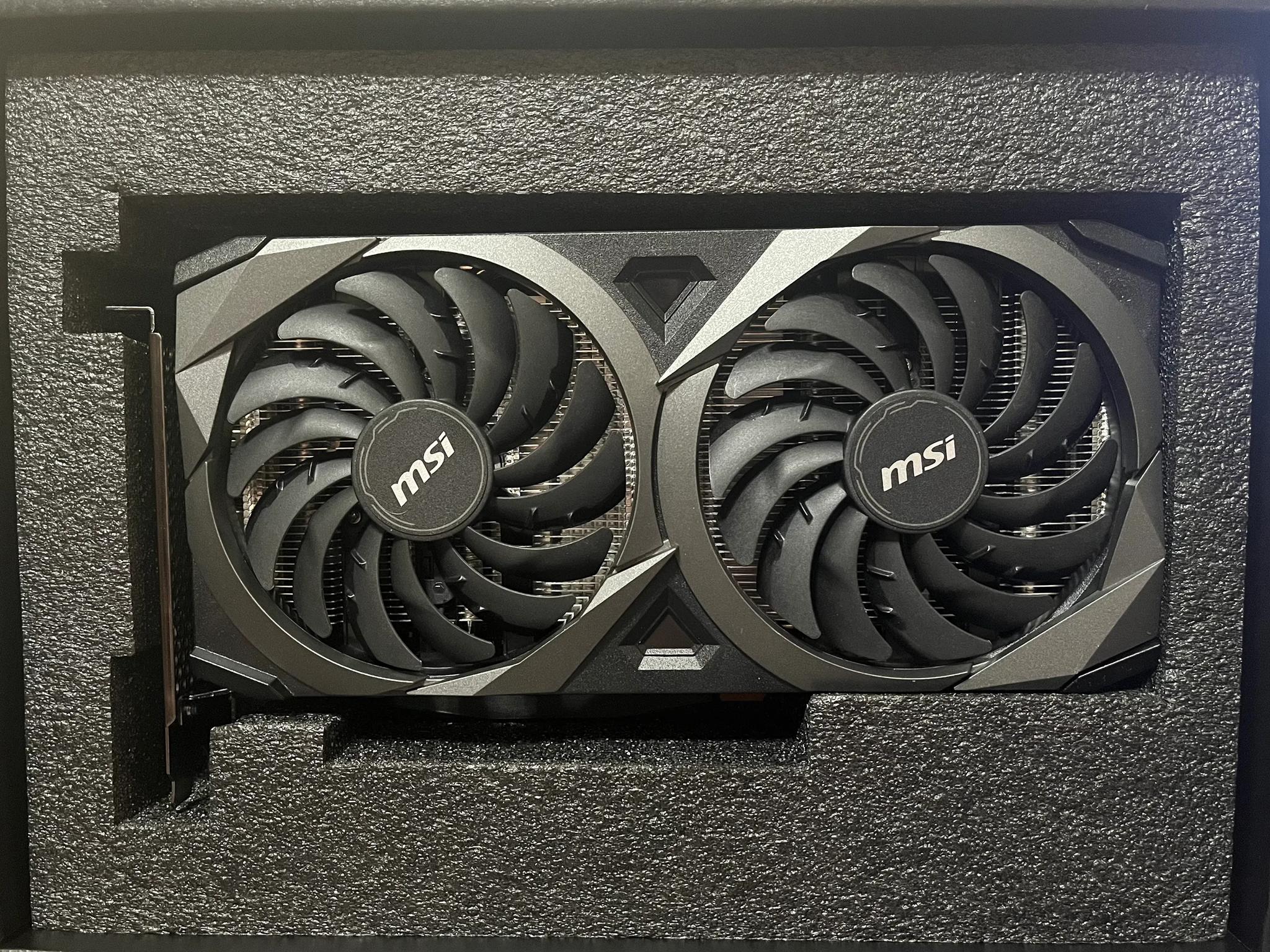 MSI Ventus 2X OC Edition Nvidia 3060 12 GB