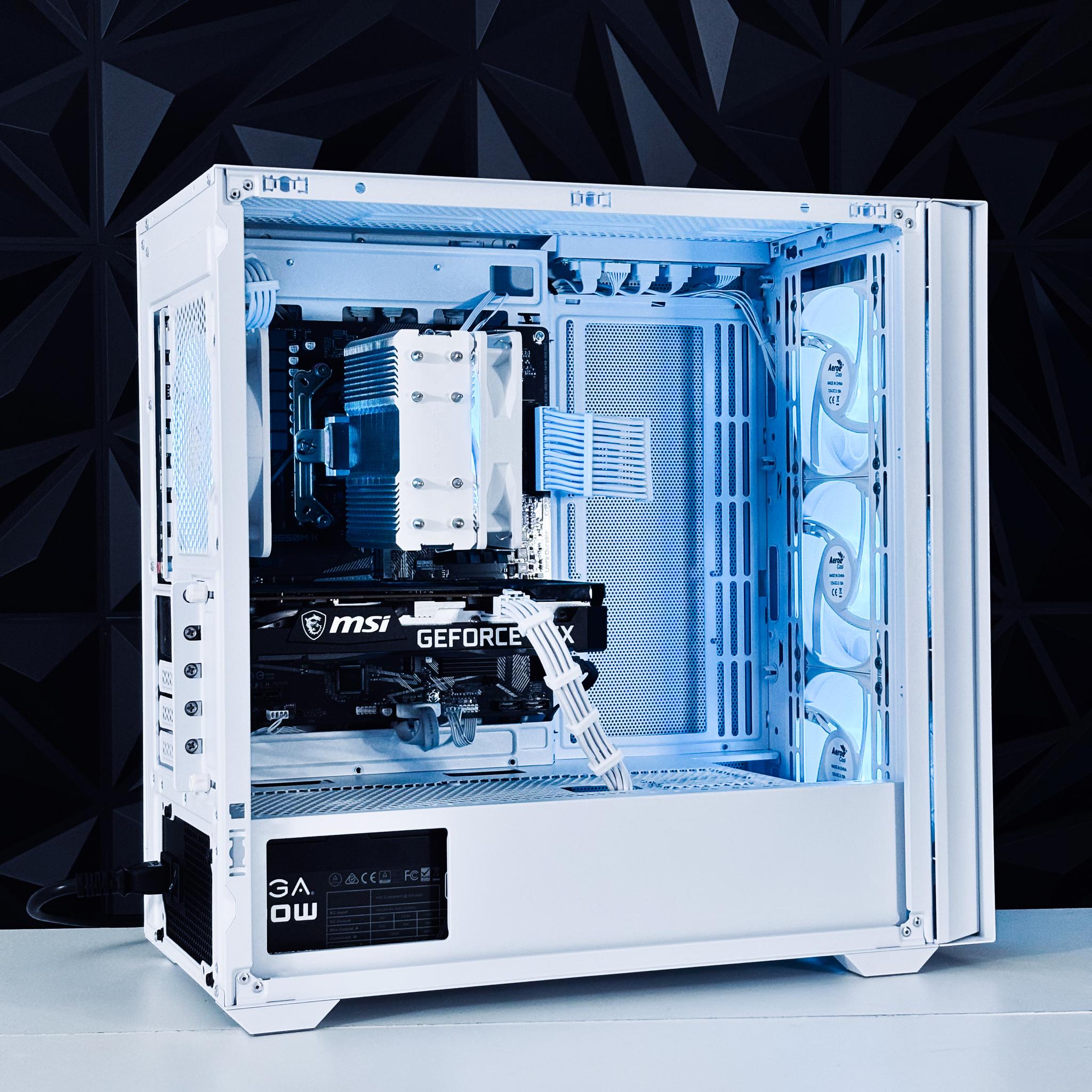 💙🤍 RTX 3060Ti / Ryzen 5 3600 / 16GB Gaming PC 🤍💙