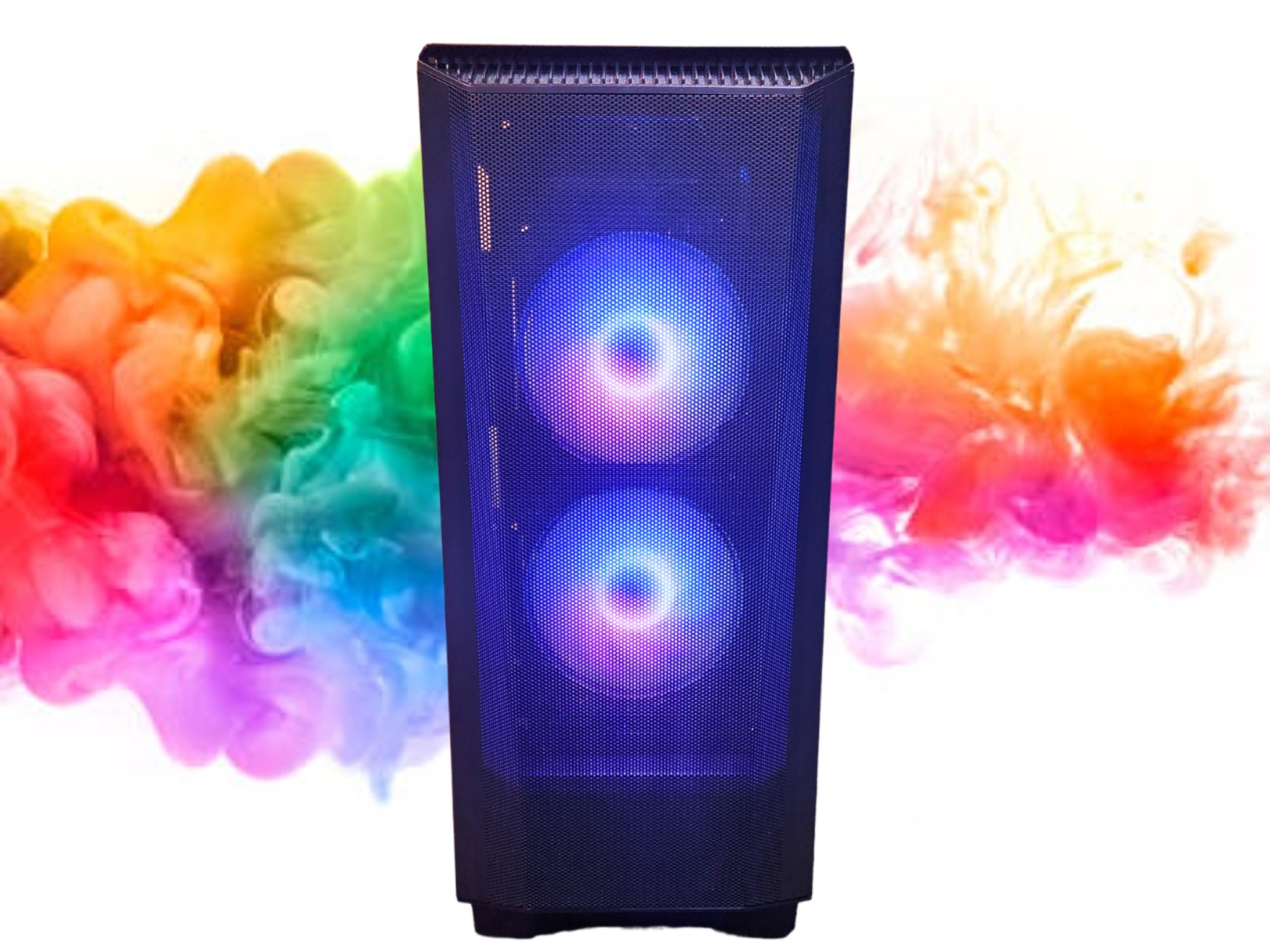 SALE: GTX 1660 SUPER + Intel i5 + 512GB SSD + 16GBs RAM + 4 Fans ( Black RGB Gaming PC )