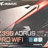 Z390 AORUS PRO WIFI W/ INTEL CORE 9900K PROCESSOR