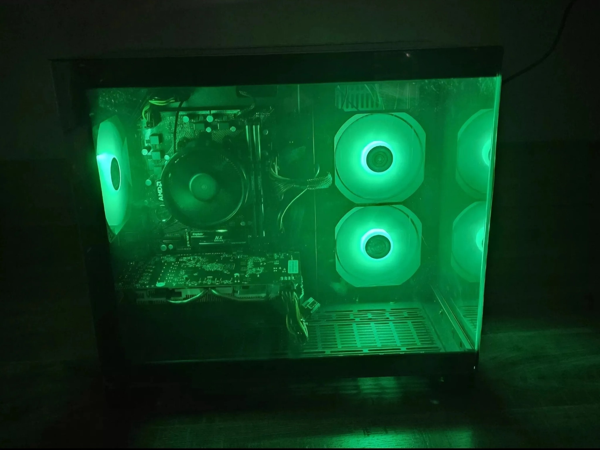 Custom Gaming PC | Ryzen 5 5500, RX580 2048SP 8GB, 16GB DDR4, 1TB Nvme SSD, Windows 11 Pro, Wifi USB