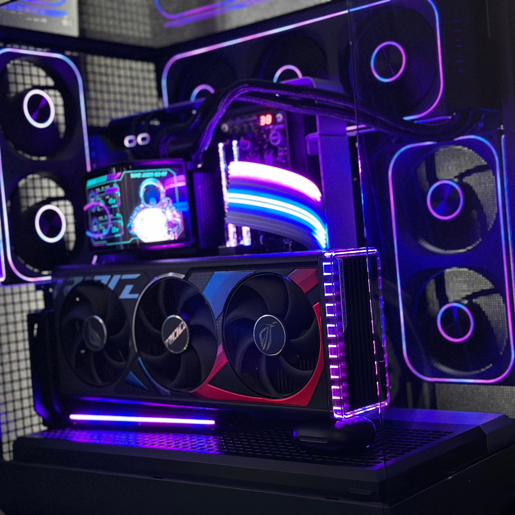 GeForce RTX 4090 Custom Gaming PC - Ryzen 7 9800X3D
