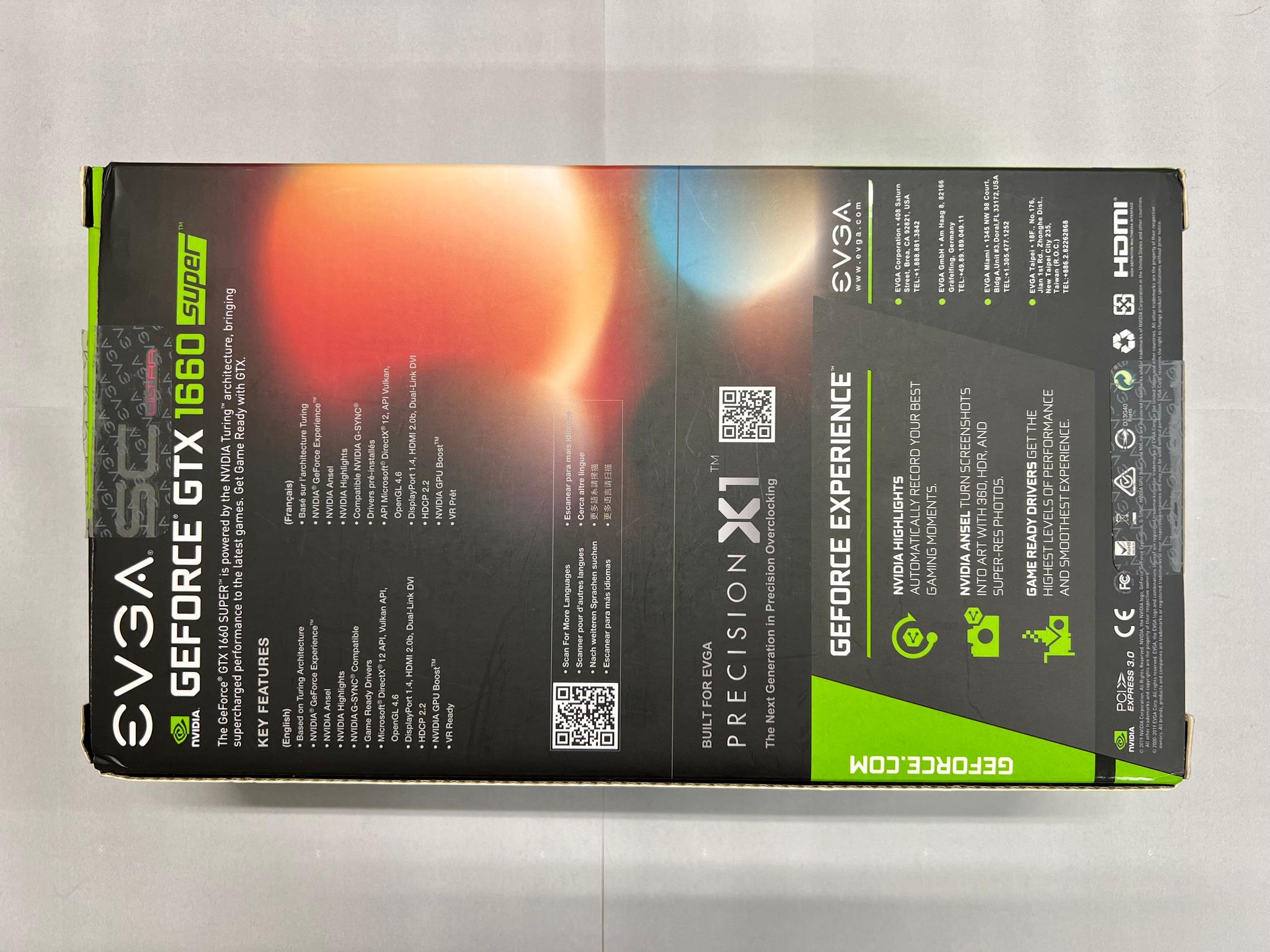 EVGA GeForce GTX 1660 SUPER SC ULTRA GAMING