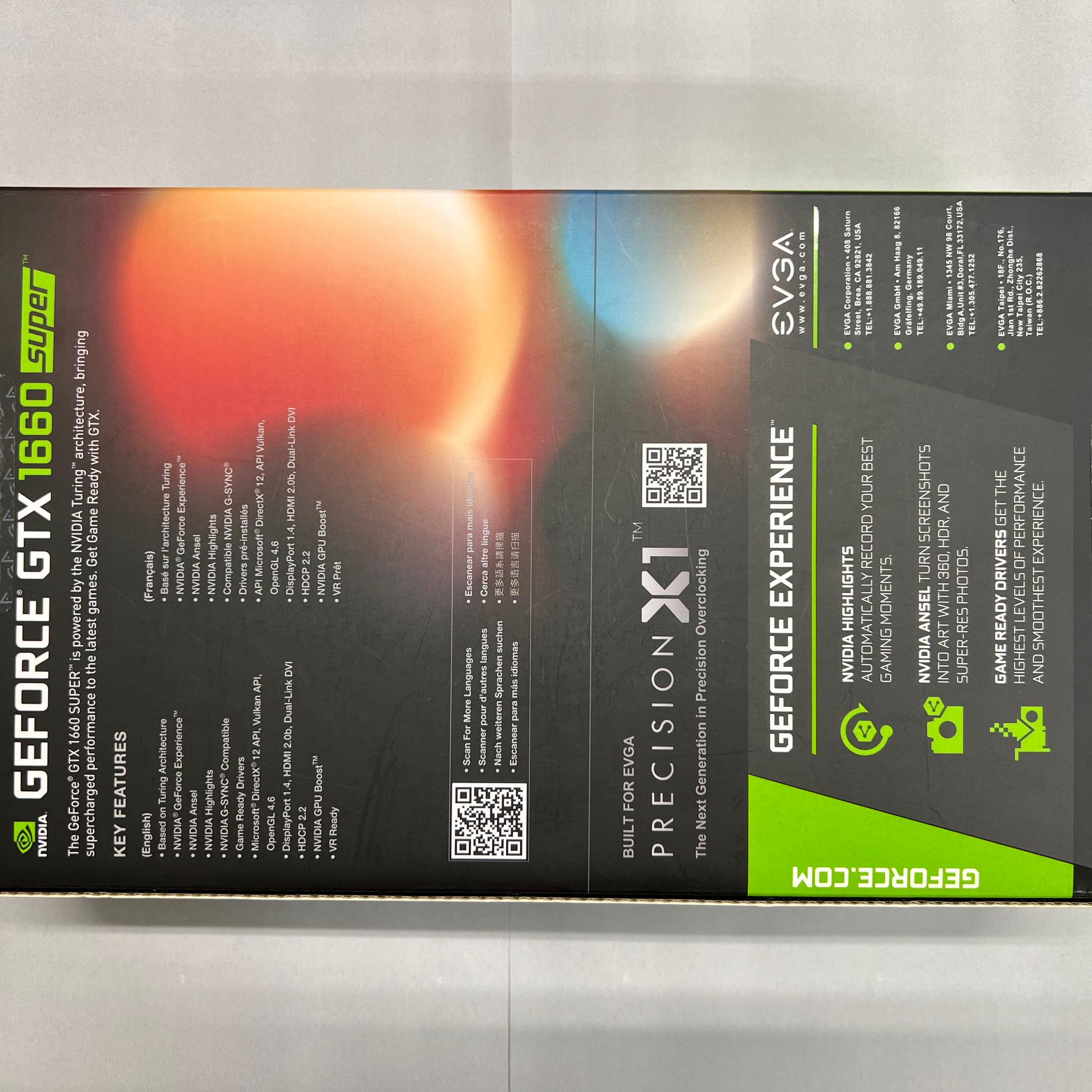 EVGA GeForce GTX 1660 SUPER SC ULTRA GAMING