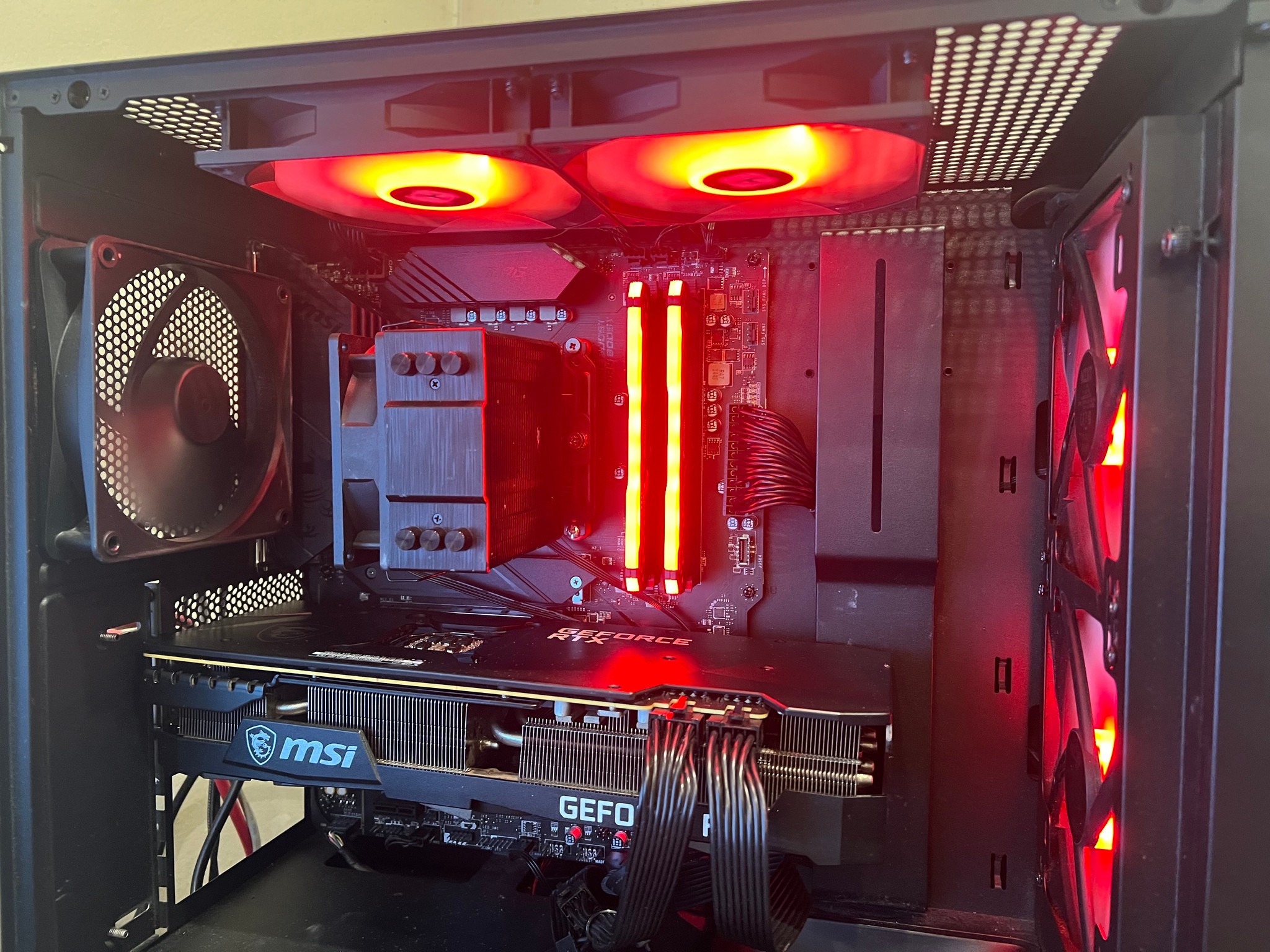 ⚫🗲| RTX 3080 | Ryzen 5 5600x | 32gb Ram | 1.5tb storage | Wifi | RGB | 1440p and 4K Gaming PC