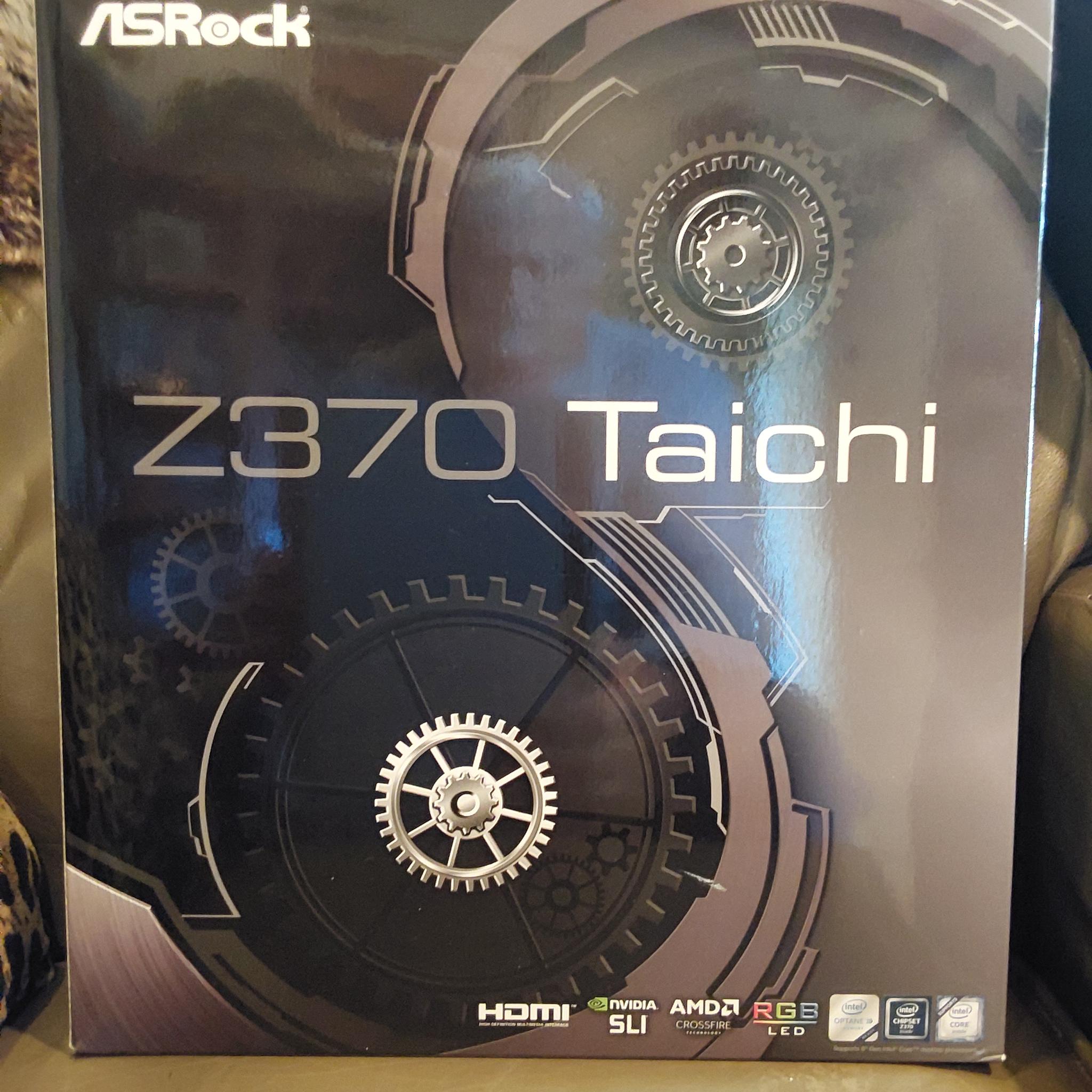 ASROCK Z370 TAICHI LGA1151 Intel DDR4 ATX Motherboard (NEW & UNUSED!)