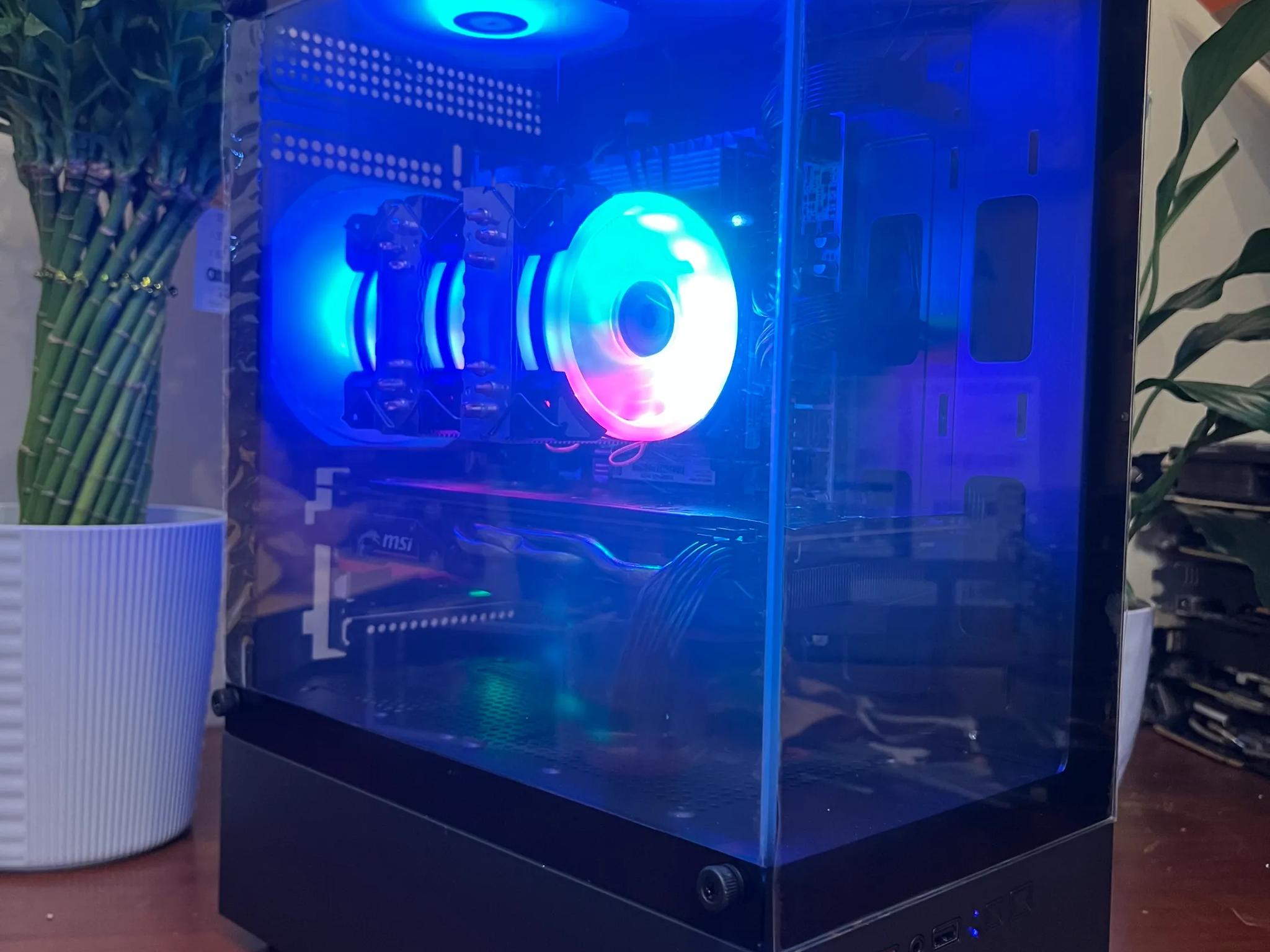 Intel 10 Core Gaming PC RX 580 1tb NVME SSD 32GB RAM WIFi WINDOWS 10 Pro