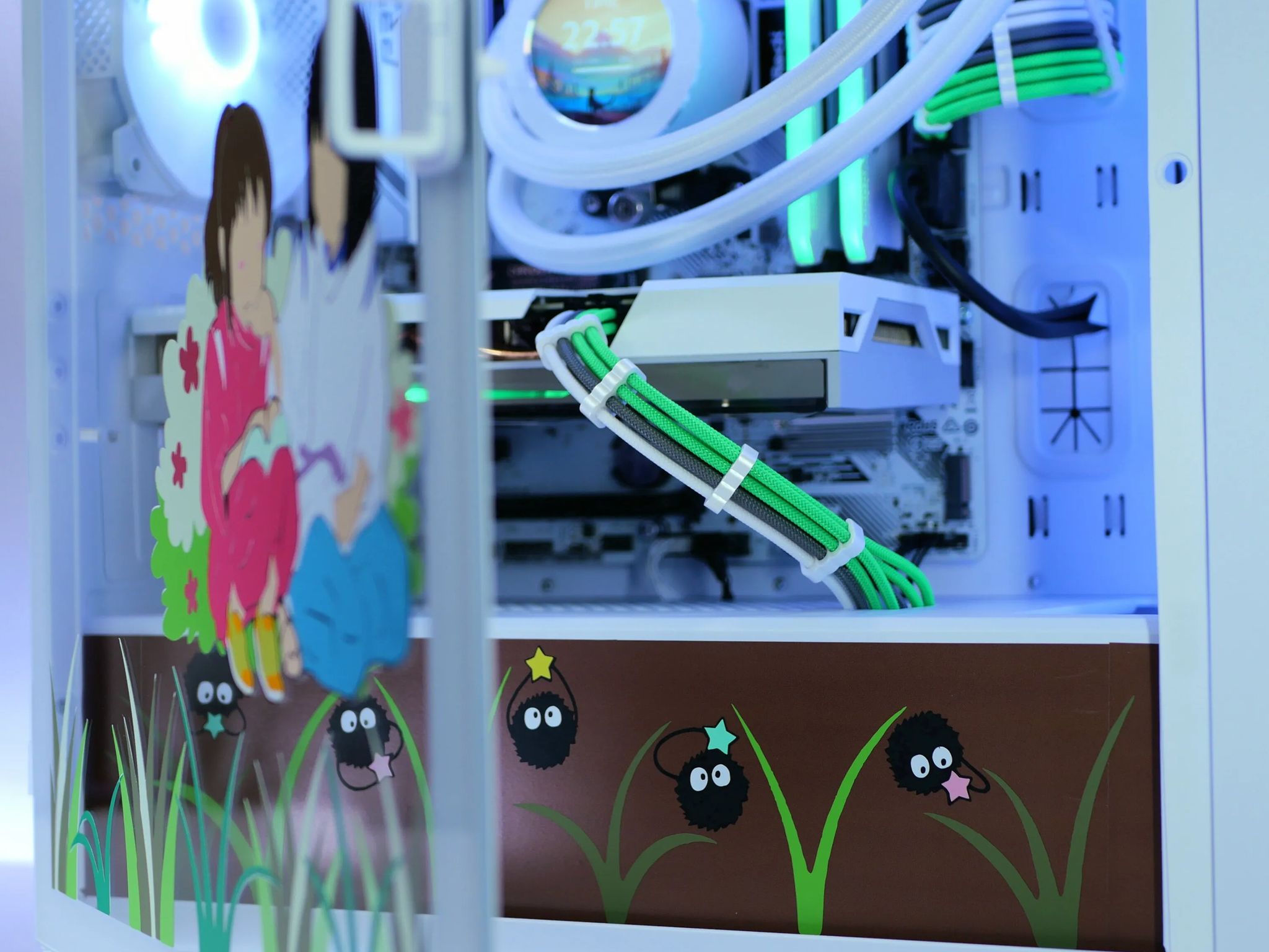 Ghibli theme PC build RESERVED COMMISSION