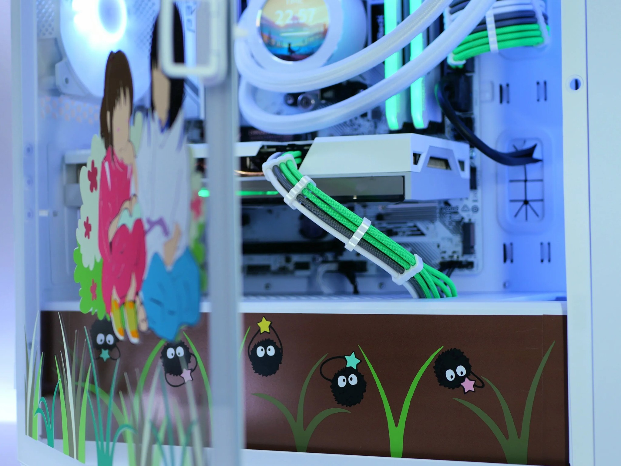 Ghibli theme PC build RESERVED COMMISSION
