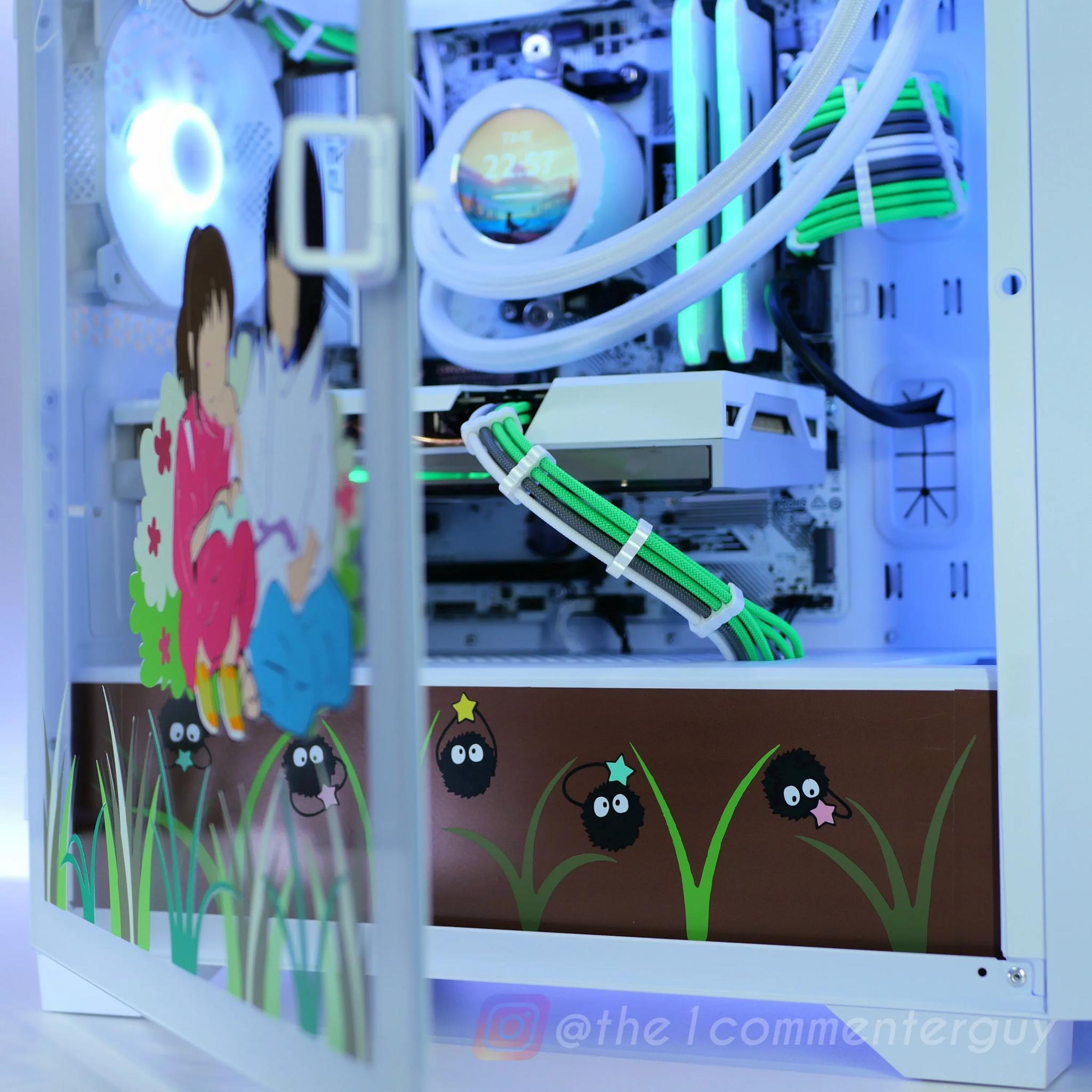 Ghibli theme PC build RESERVED COMMISSION