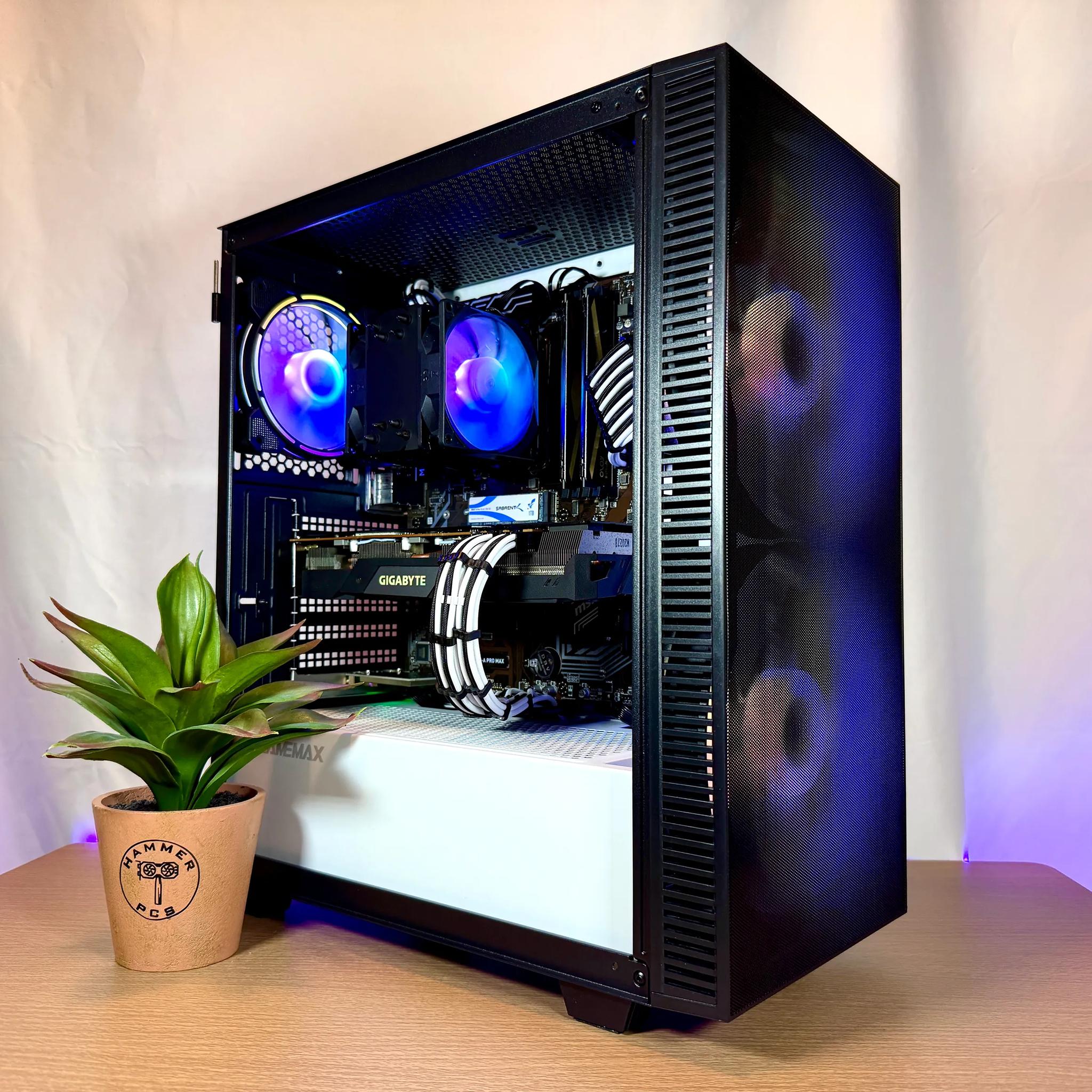 ⚔️Custom Build RGB Gaming PC⚔️| Windows 11, RX 5700 XT, Ryzen 5 | CoD 6, Fortnite, GTA V, and more!