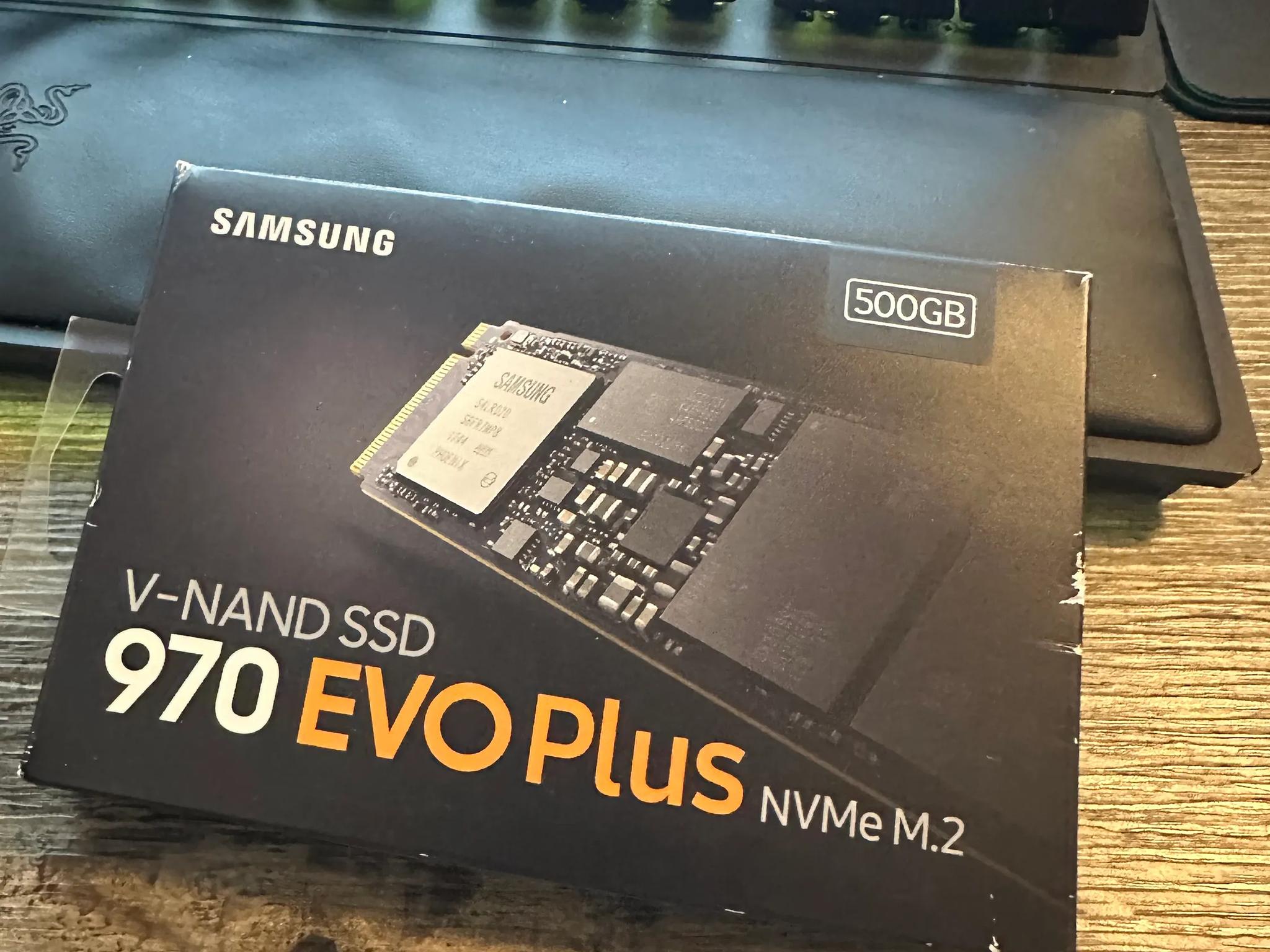 Used SAMSUNG 970 EVO Plus SSD 500GB NVMe M.2