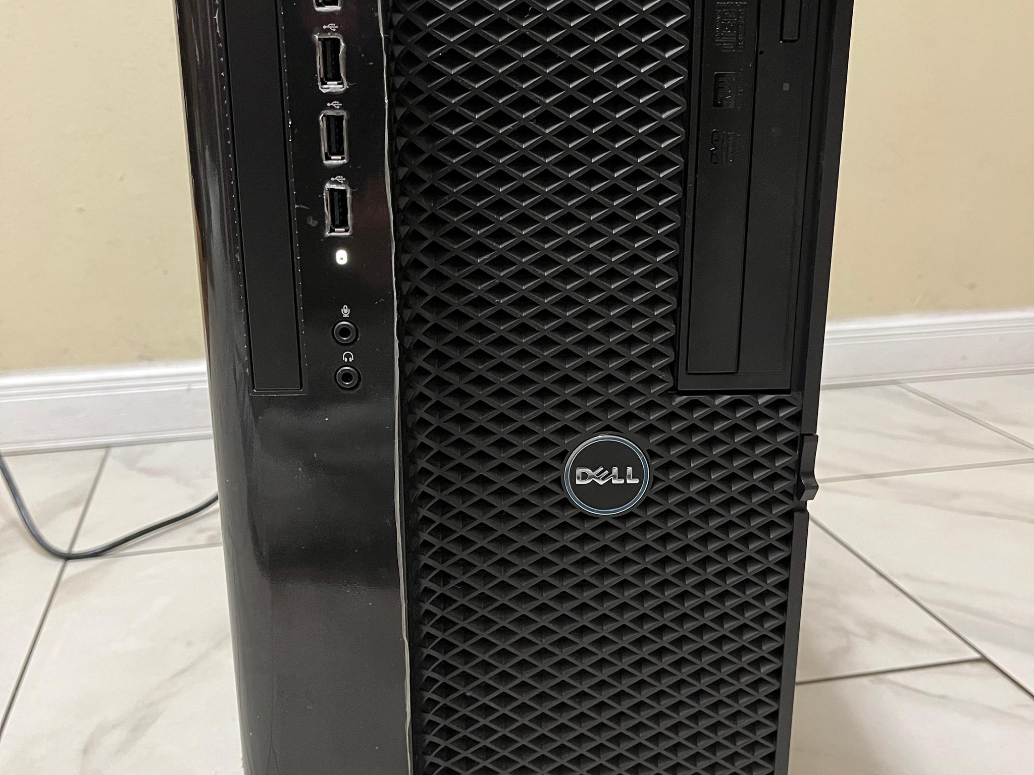 🔥RTX 3060 Ti, Intel Xeon 12 Core (Same as i7), 500 GB SSD, 16 GB RAM, Dell T7910 Gaming PC