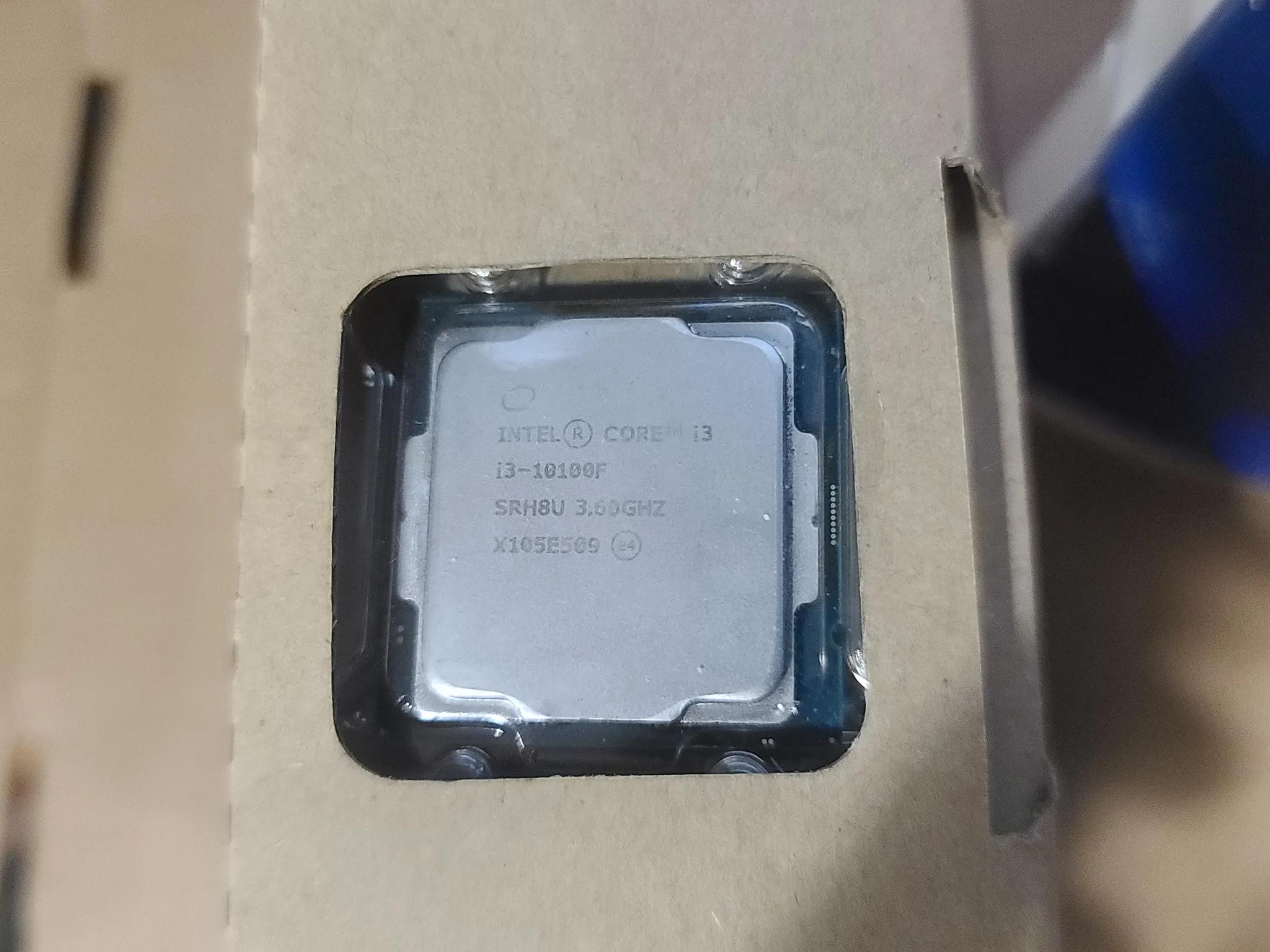 Intel 10th Gen i3-10100F LGA 1200 CPU w/ Stock Cooler