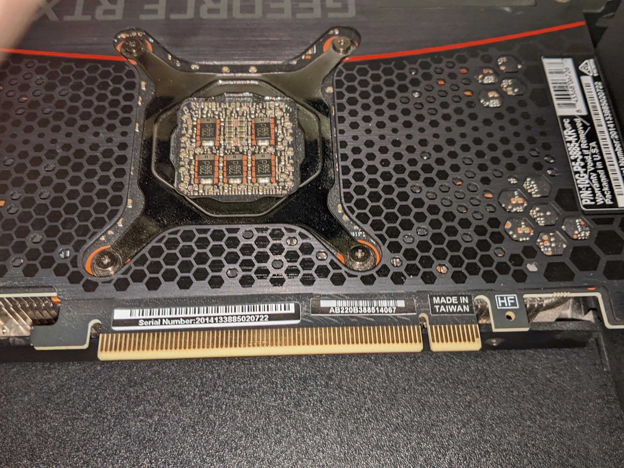 EVGA 3080 XC3 GPU in superior condition