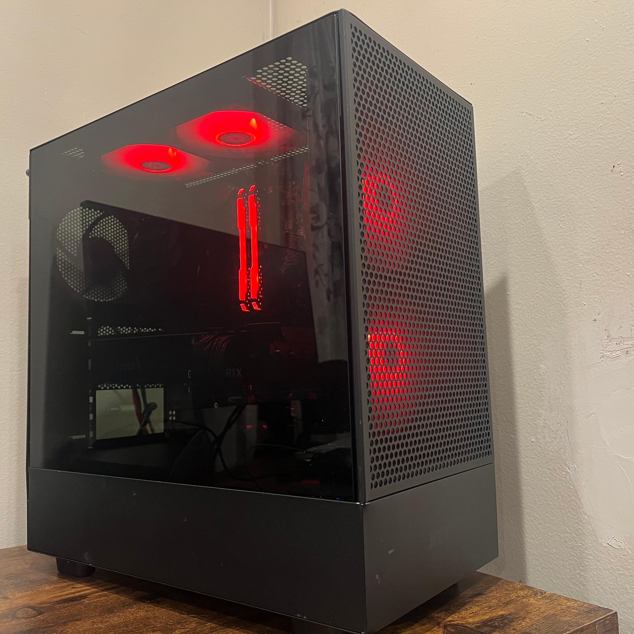 ⚫🗲| RTX 3080 | Ryzen 5 5600x | 32gb Ram | 1.5tb storage | Wifi | RGB | 1440p and 4K Gaming PC