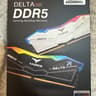 TEAMGROUP T-Force Delta RGB 16GB (2 x 8GB) DDR5-6000 RAM (White)