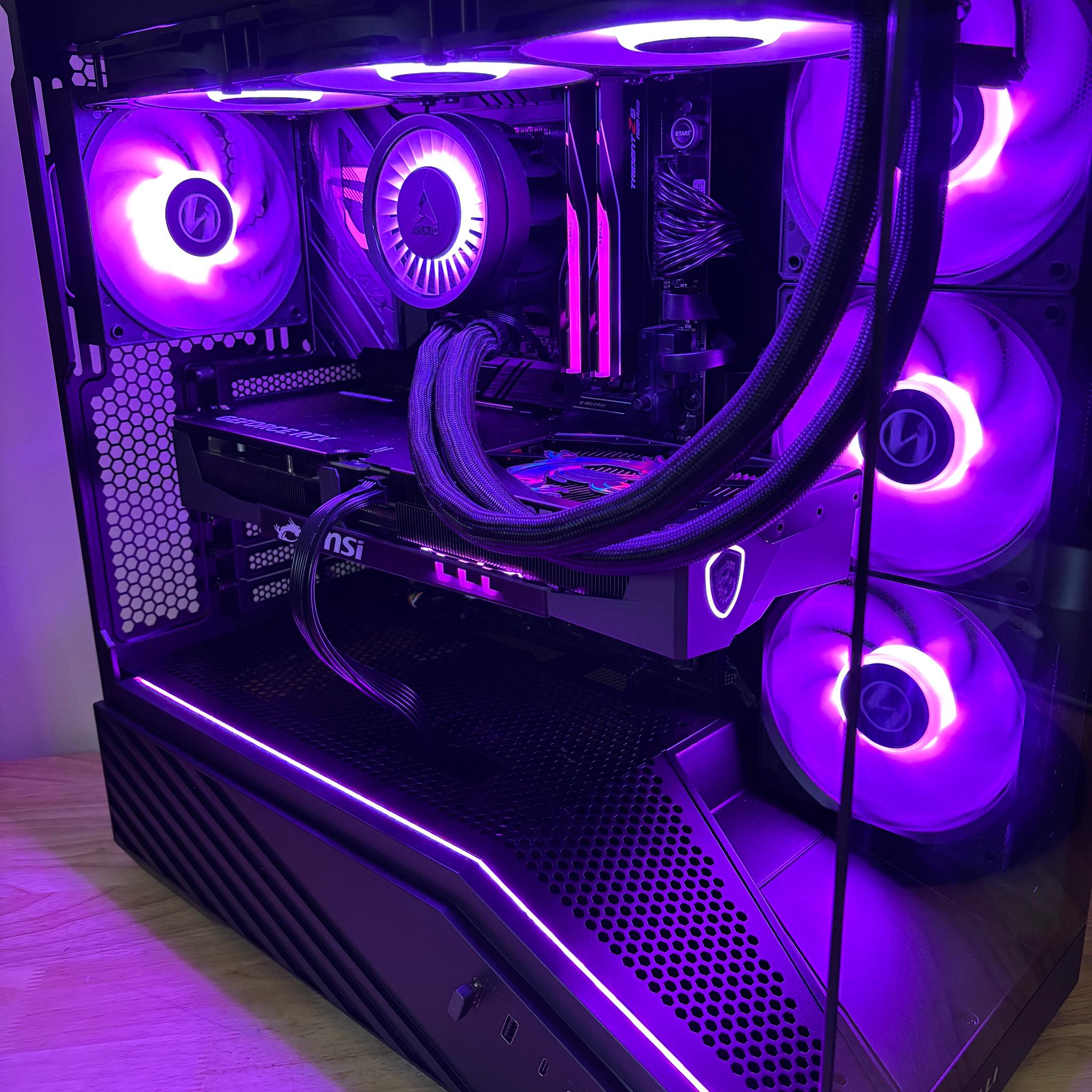 High End Gaming PC Nvidia RTX 5080 Intel 14900k