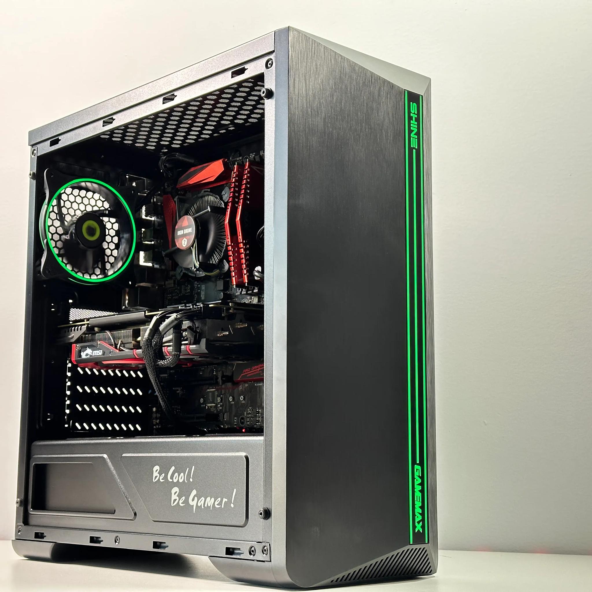 🌌🔫Dark Trooper 🌌Intel Core i5-6600K🌌AMD R9 390X 8GB GDDR5🌌16GB DDR4🌌512GB SSD