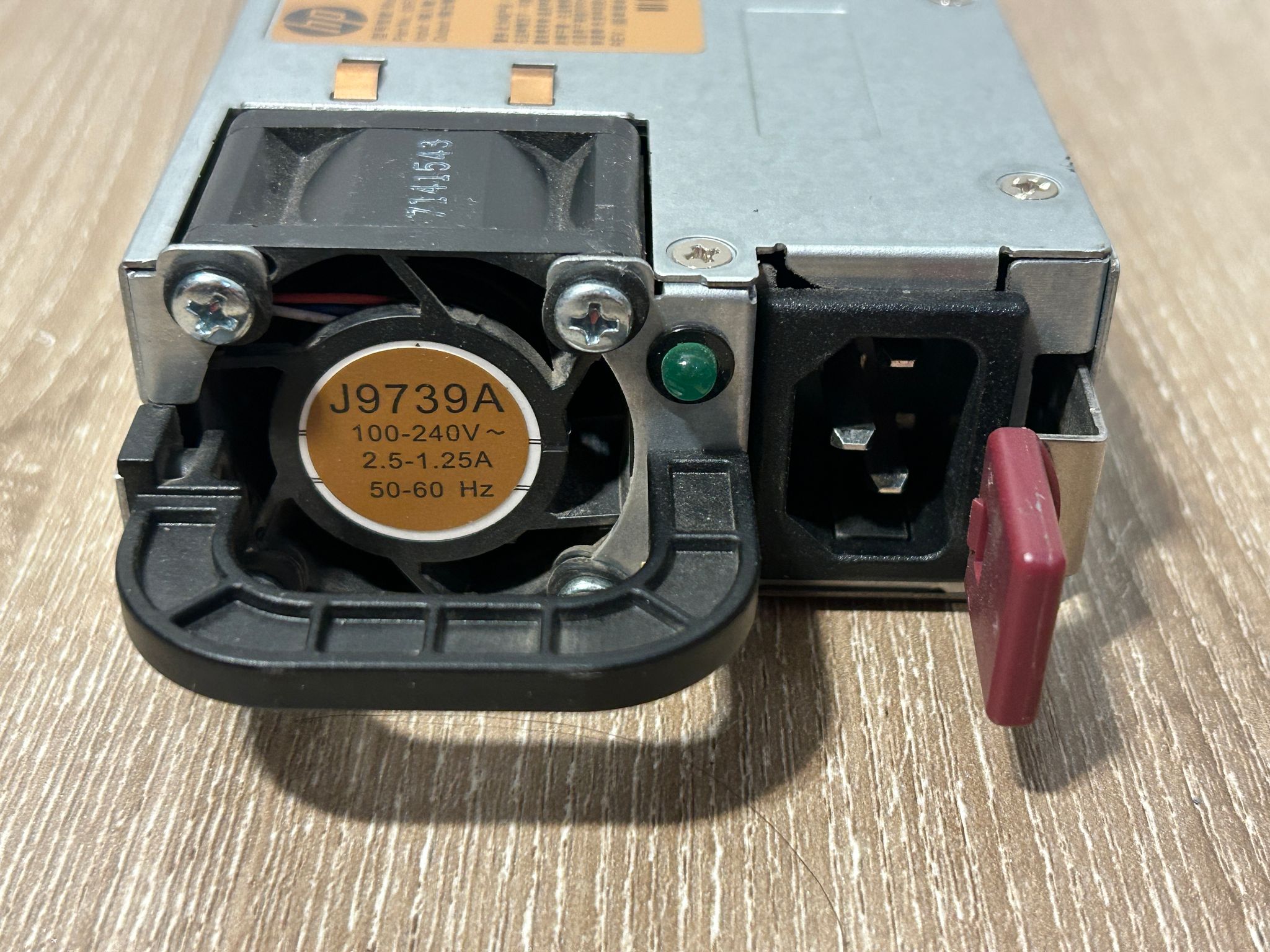 HP Hewlett Packard J9739A 165W Server Power Supply Unit P/N: 0957-2377 for J9726A J9728A