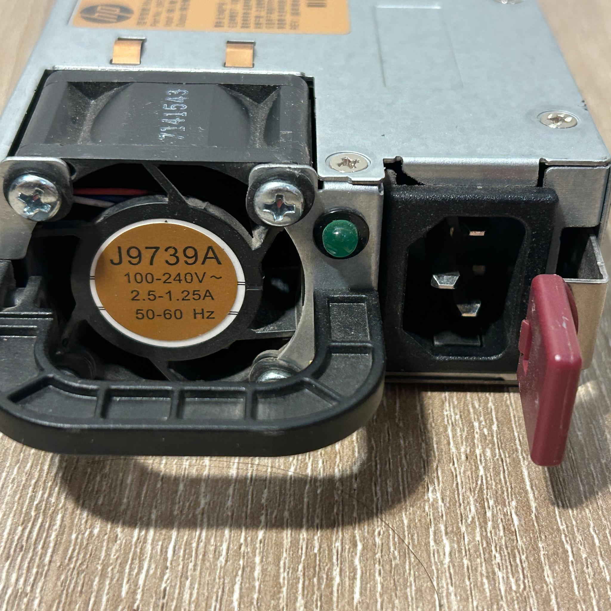 HP Hewlett Packard J9739A 165W Server Power Supply Unit P/N: 0957-2377 for J9726A J9728A