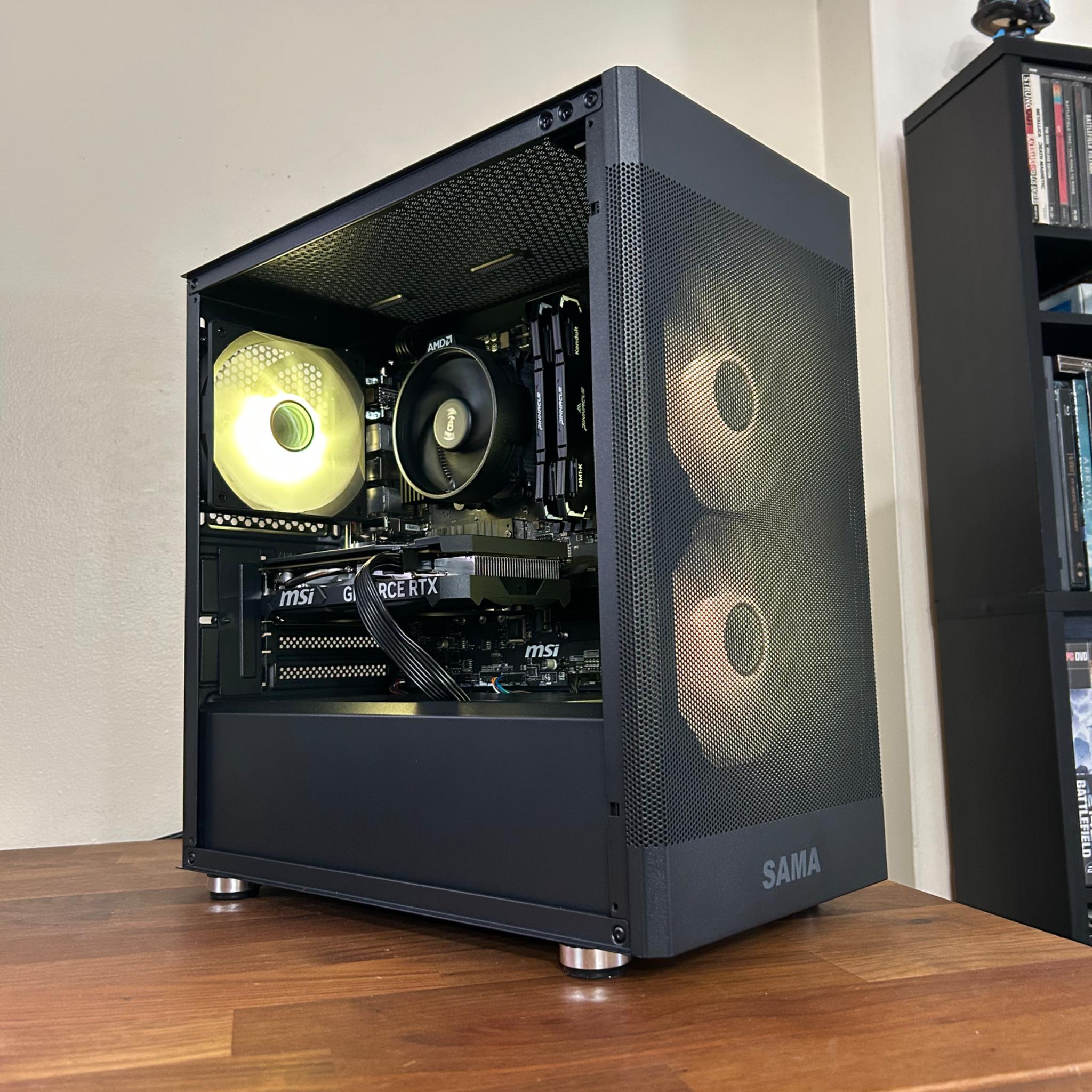 *SALE* RTX 4060 | Ryzen 5 5500 | 16GB DDR4 | 1TB SSD | WI-FI | The Sentry RTX