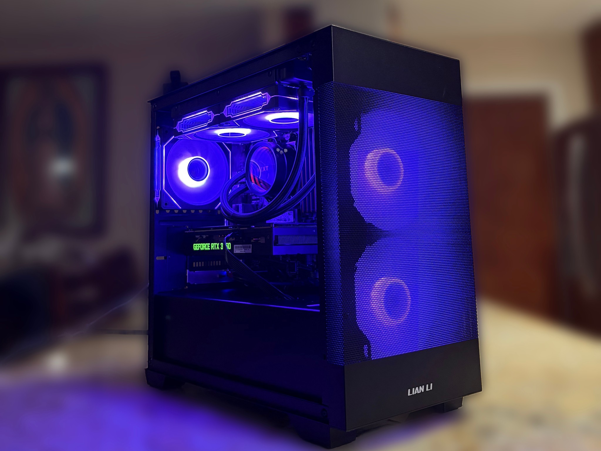 Black Gaming PC | RTX 3060 12GB | RYZEN 5 3600 | 16GB RAM | 500GB NVME SSD | Wi-Fi + BT PCIE