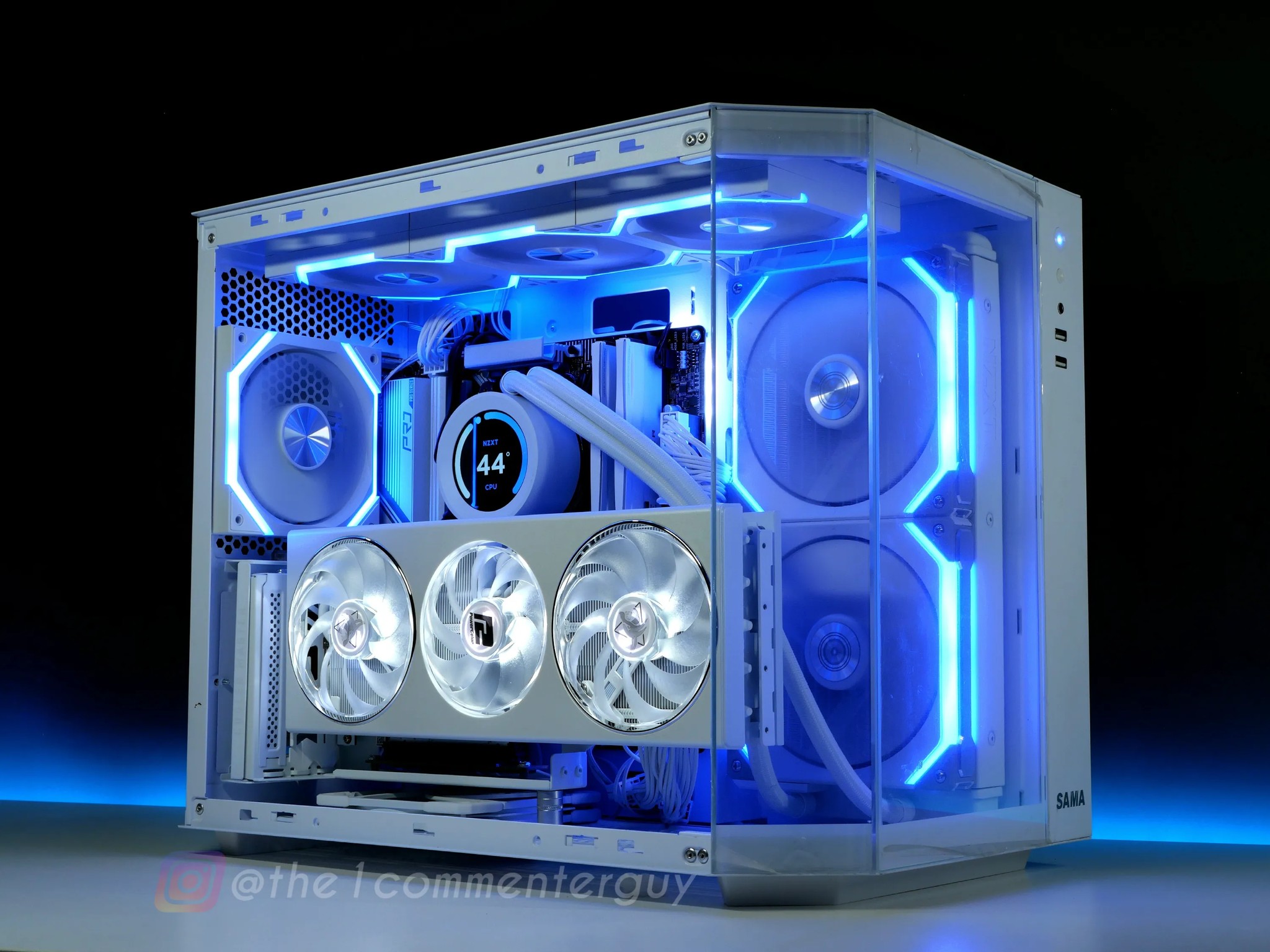 🧊 RX 7800XT, Ryzen 7500F, 32gb ram, 1TB nvme White gaming pc