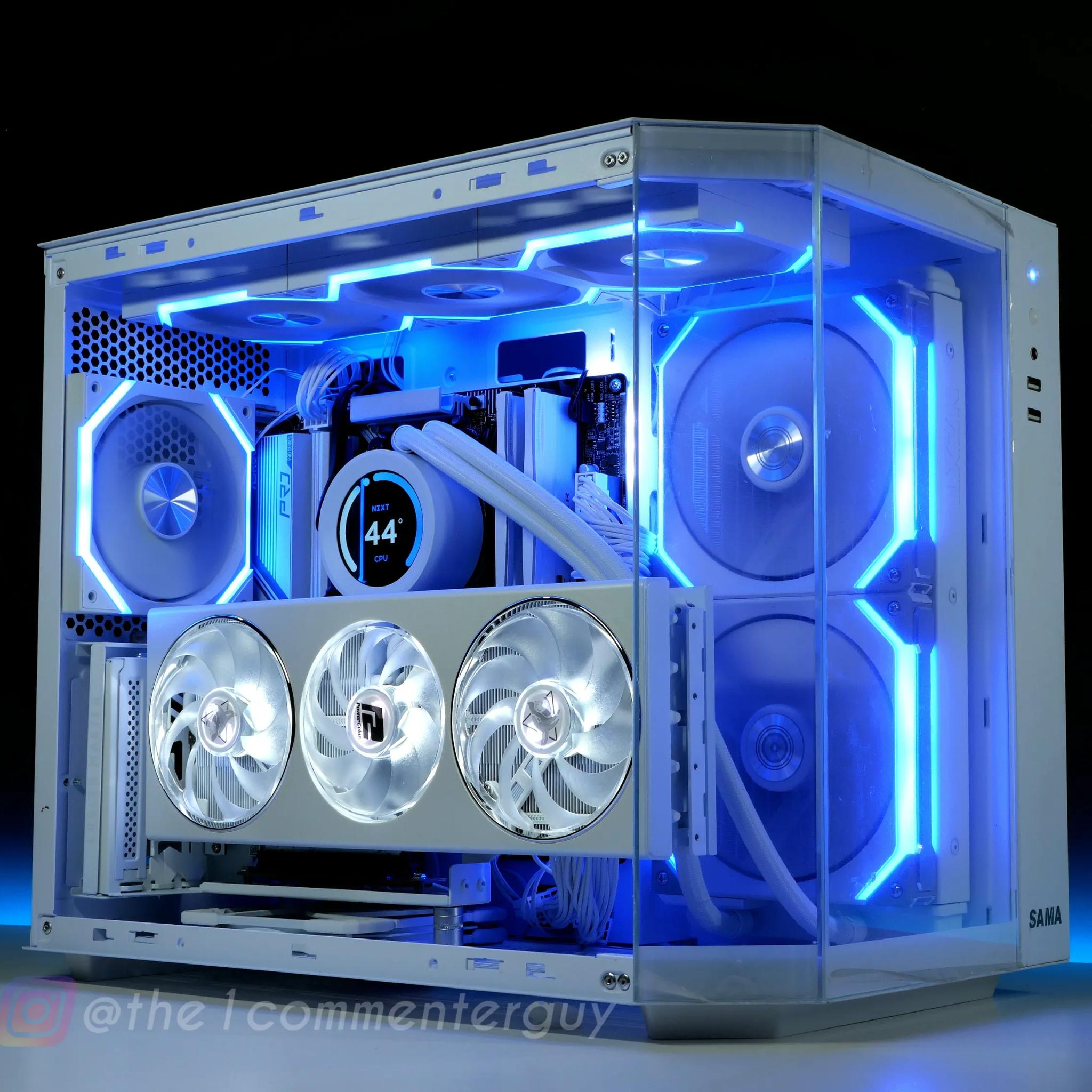 🧊 RX 7800XT, Ryzen 7500F, 32gb ram, 1TB nvme White gaming pc