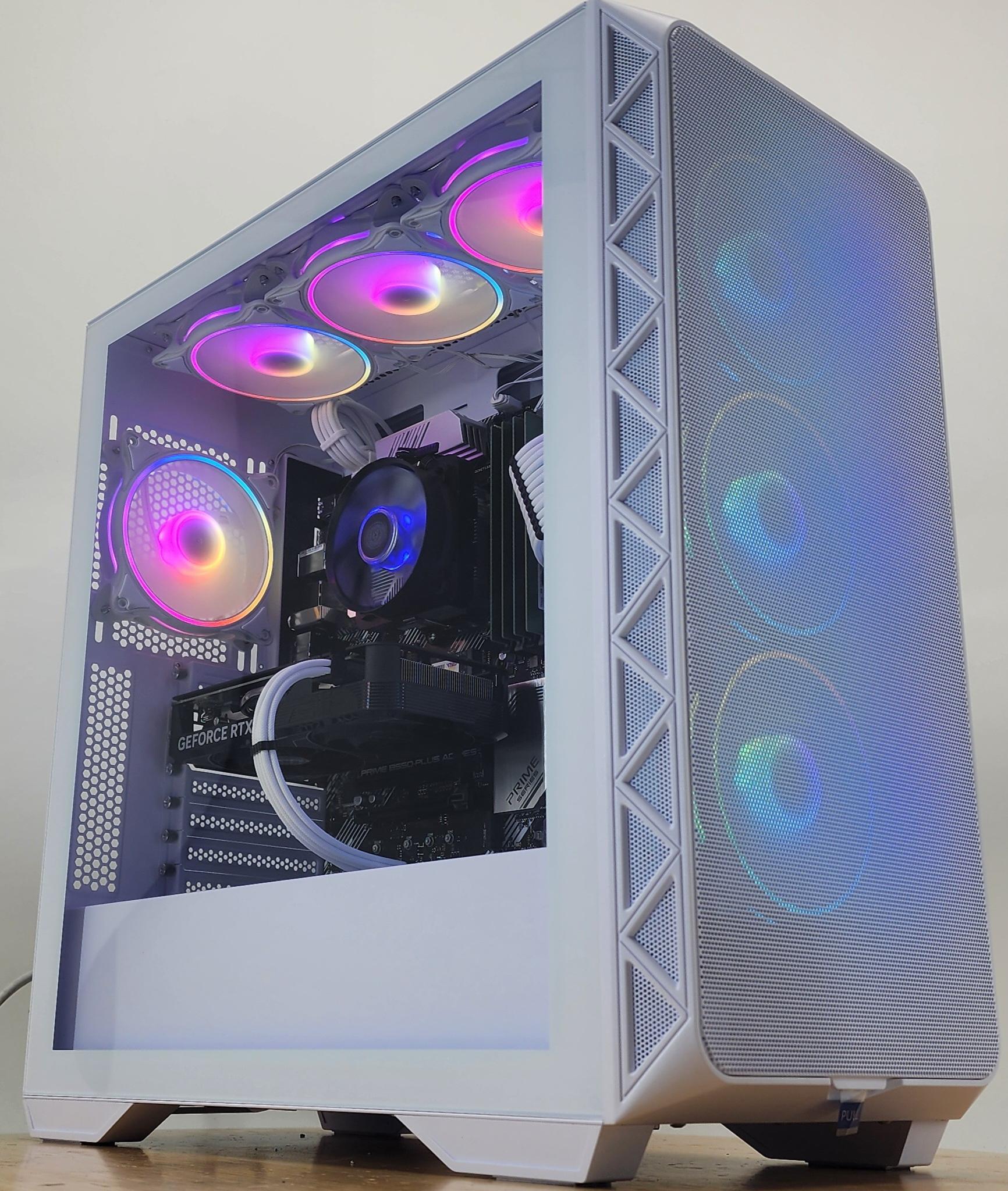 Gaming PC Ryzen 7 5700X 16GB RAM 512GB SSD RTX 4060 8GB Windows 11 Computer
