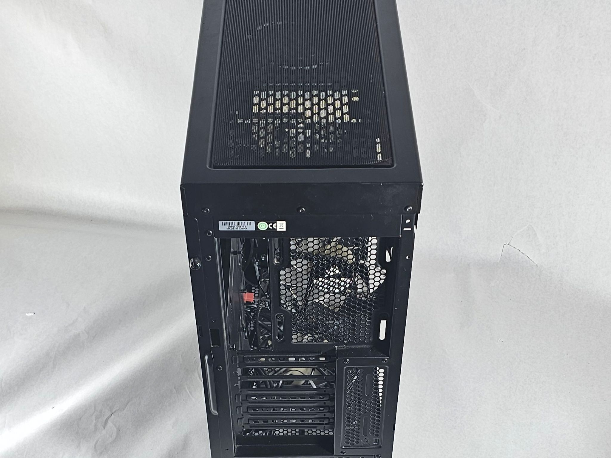 Black Corsair PC Case w/ 4 Fans