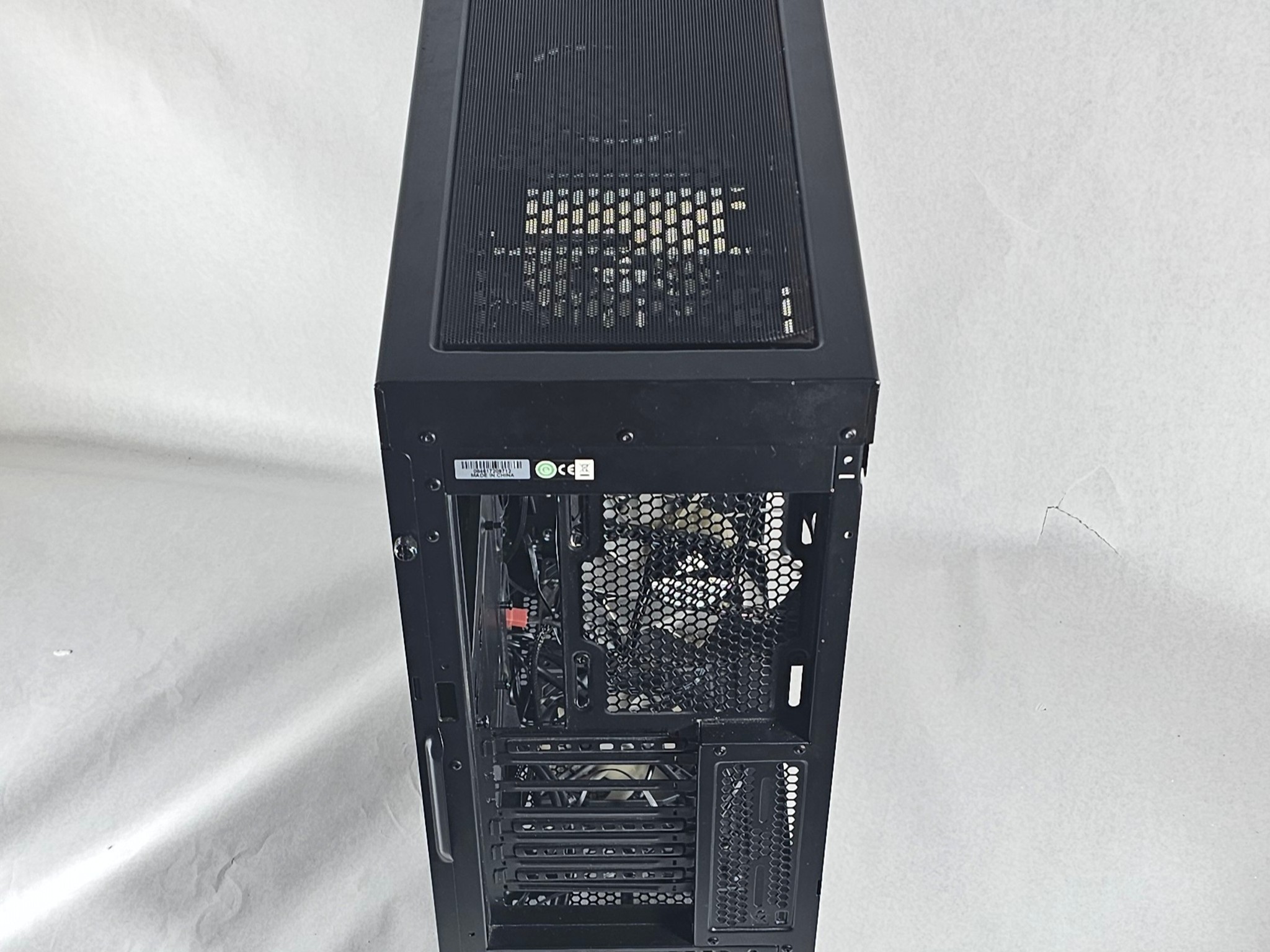 Black Corsair PC Case w/ 4 Fans
