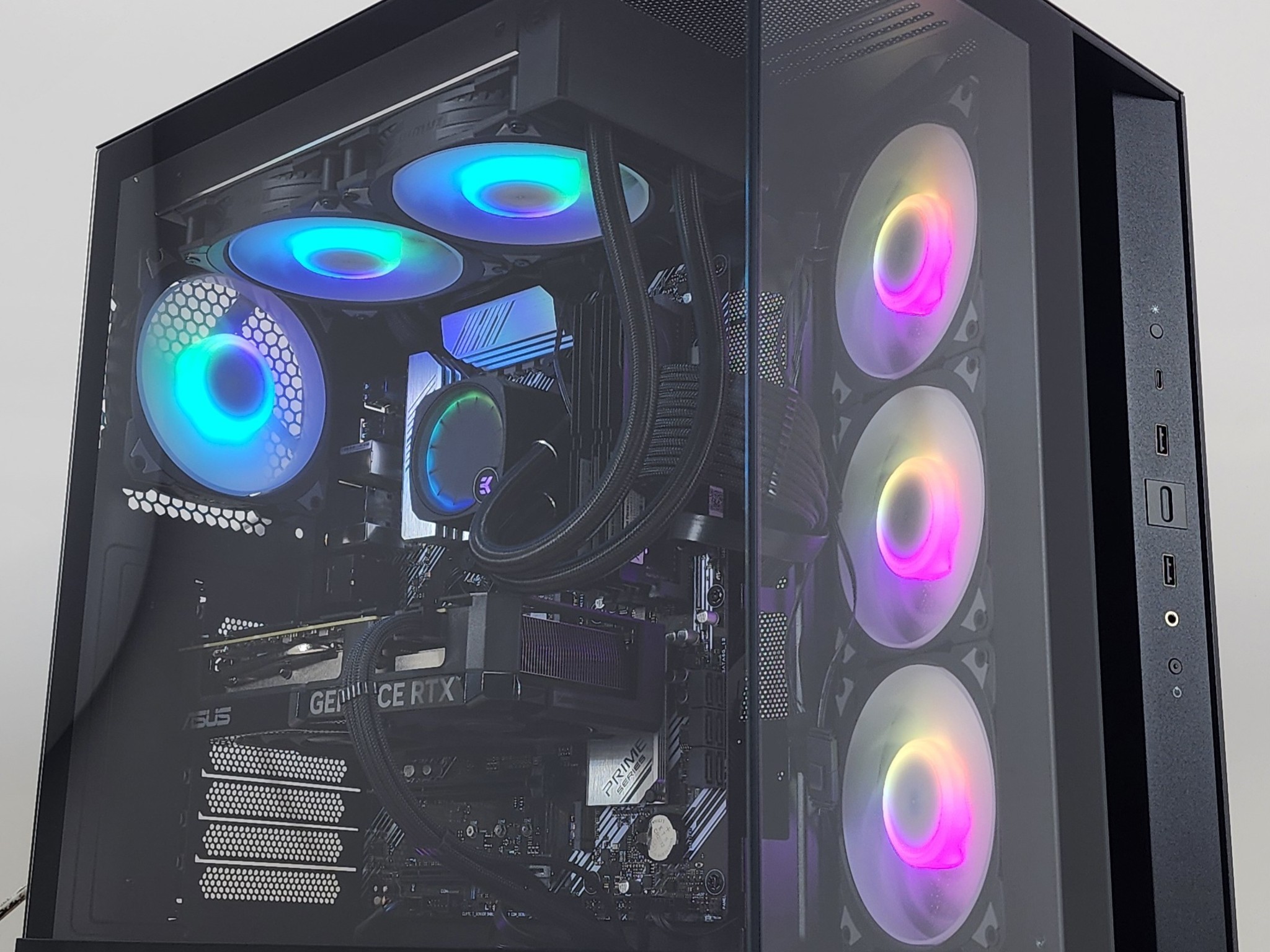 Gaming PC Ryzen 9 5900X 64GB RAM 1TB SSD RTX 4070 12GB Windows 11 Computer