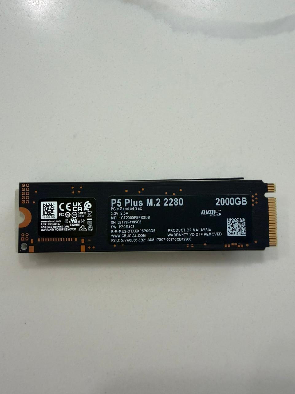 CRUCIAL P5 2TB