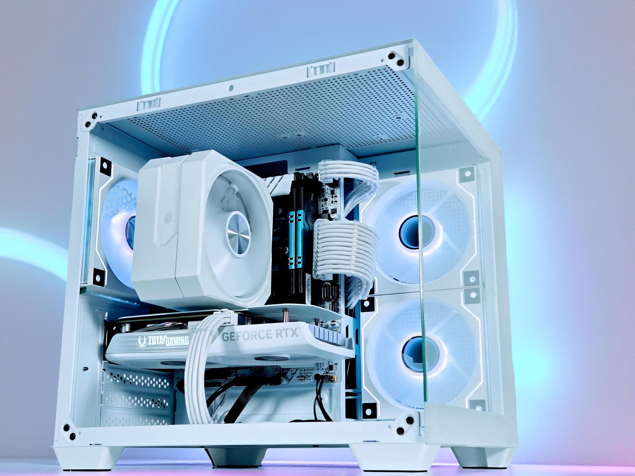 🤍🐻‍❄️Artic⚪ Nvidia RTX 4060 8GB⚪Intel i7 6850K 6core⚪16GB DDR4⚪500GB NVME