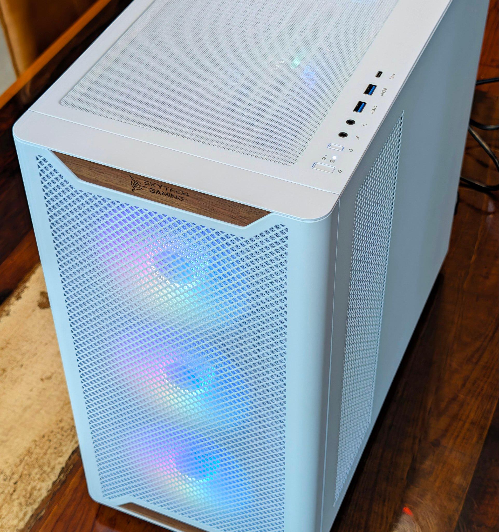 GeForce RTX 5060 Ti 8GB Custom Gaming PC - Ryzen 7 5700, 16GB RAM, 1TB NVMe SSD