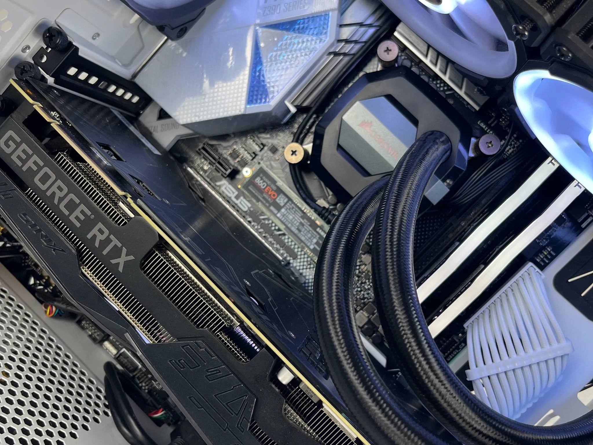 ❄️GLACIER❄️ | 1440p Gaming PC | Intel i7 9700k | Asus RTX 2080 | 32GB DDR4 3600MHz