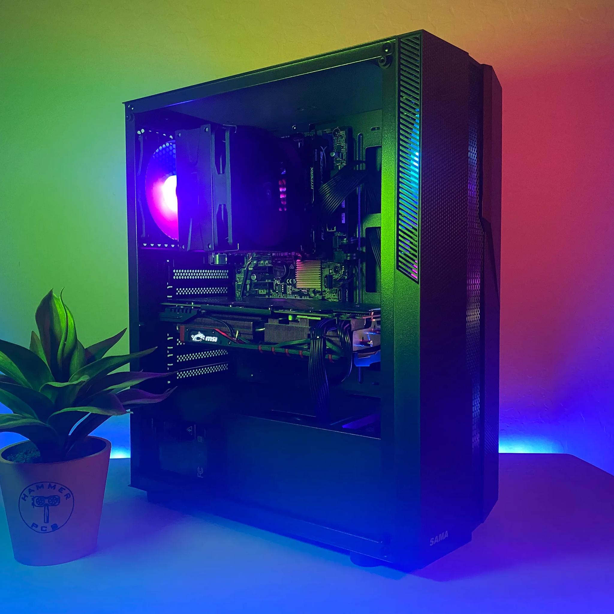 ⚡Custom Built RGB Gaming PC ⚡| Intel i5, Windows 11 | Fortnite, Valorant, GTA V, R6, and more!