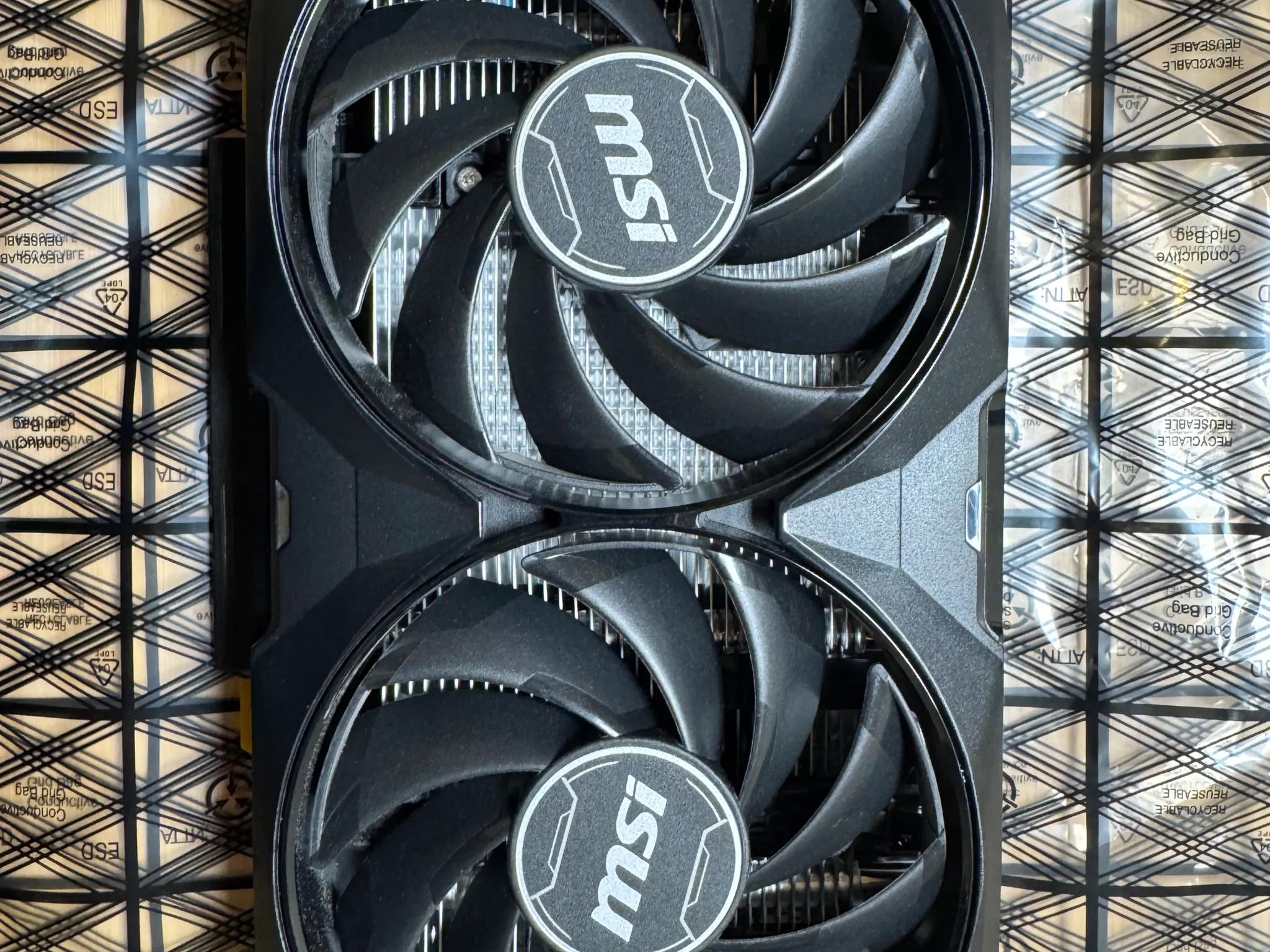 MSI GeForce RTX 4060 VENTUS 2X BLACK 8G GDDR6 OC