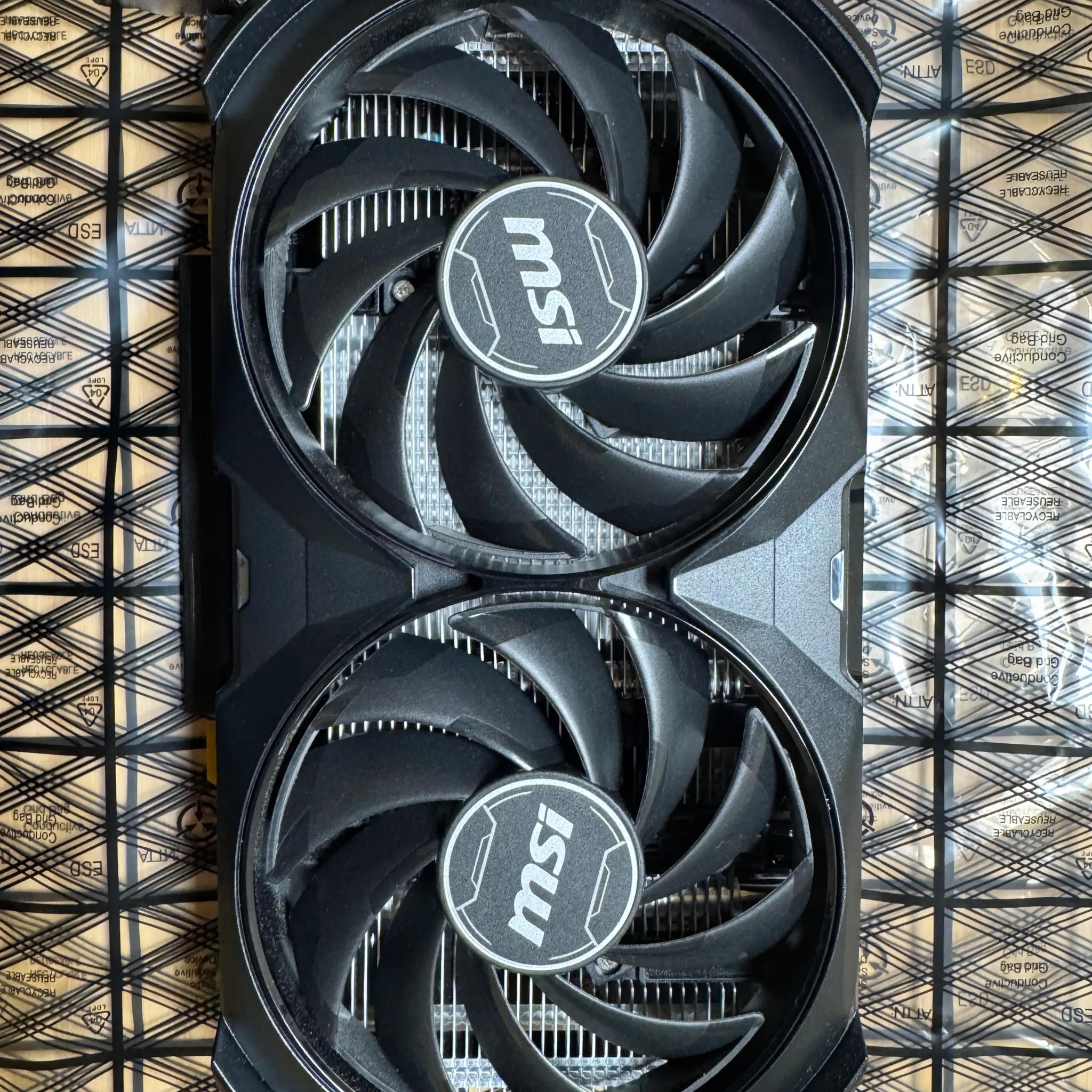 MSI GeForce RTX 4060 VENTUS 2X BLACK 8G GDDR6 OC