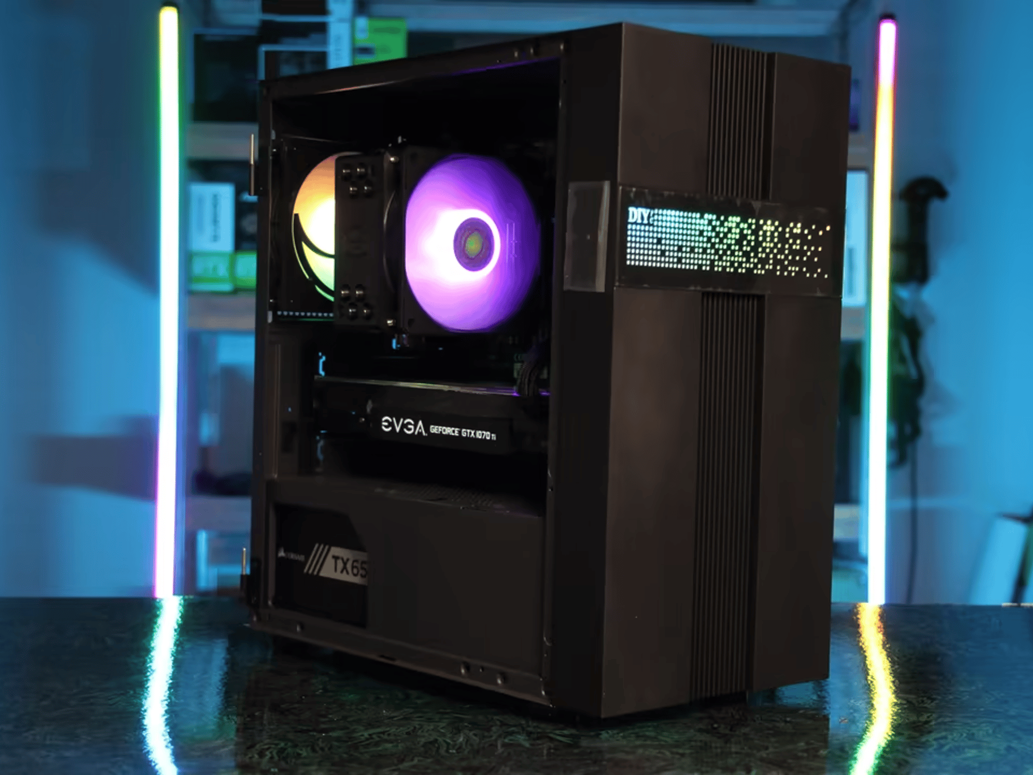 "LUNA" // Ryzen 7 2700X, GTX 1070 Ti // Mid-Range Gaming PC
