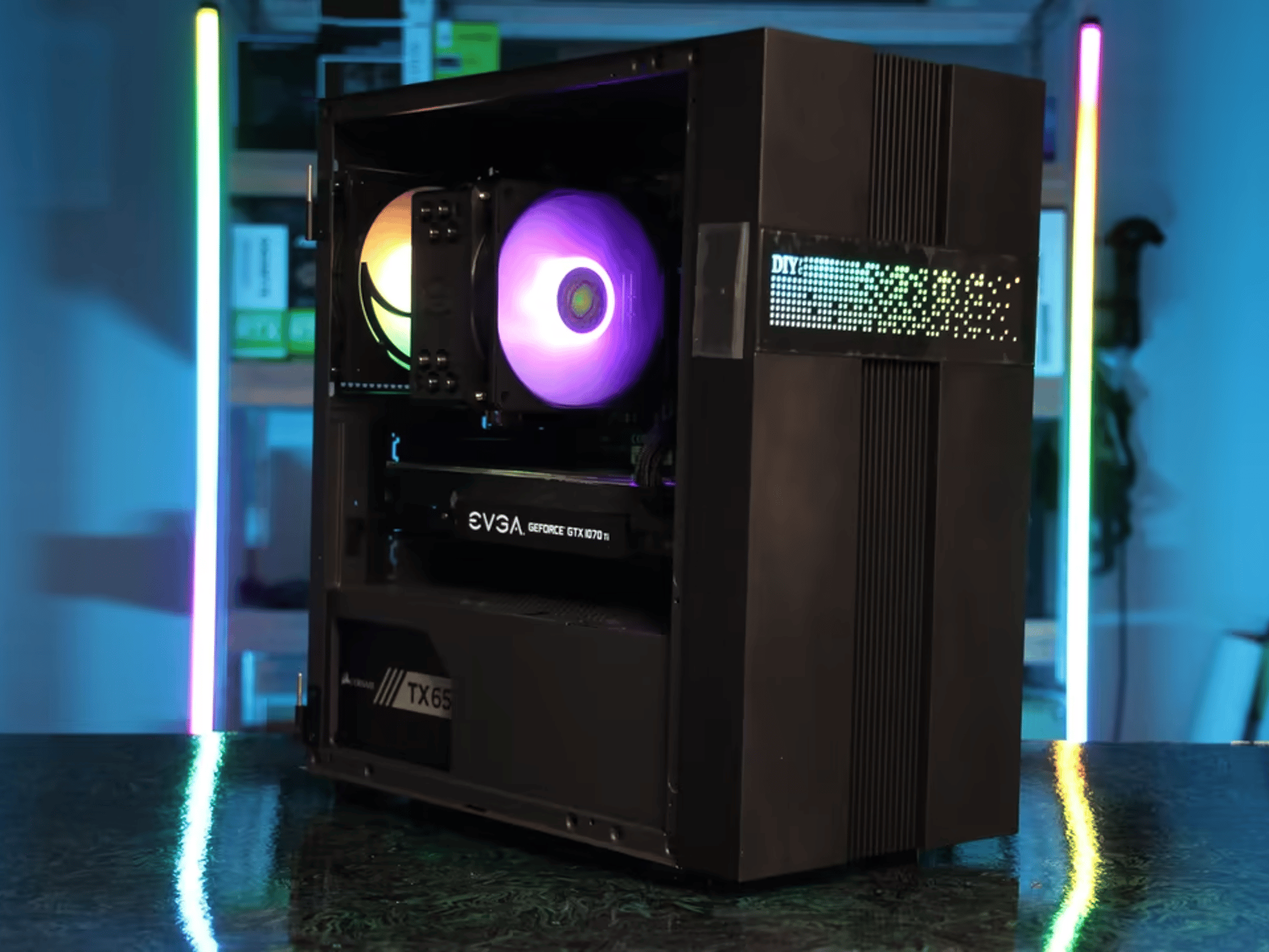 "LUNA" // Ryzen 7 2700X, GTX 1070 Ti // Mid-Range Gaming PC