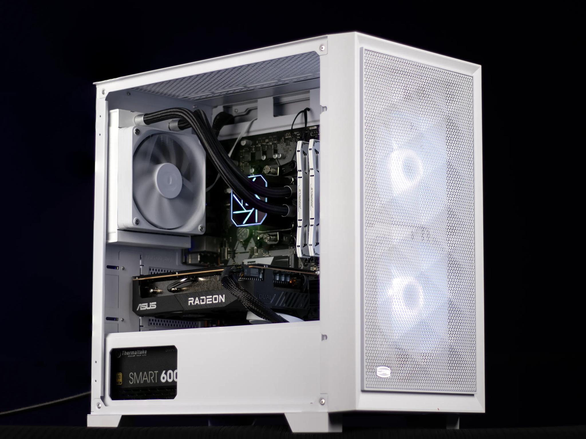 “Ecodeux” RX 7600 Ryzen 7 16GB Windows 11 1TB Gaming PC Powerhouse